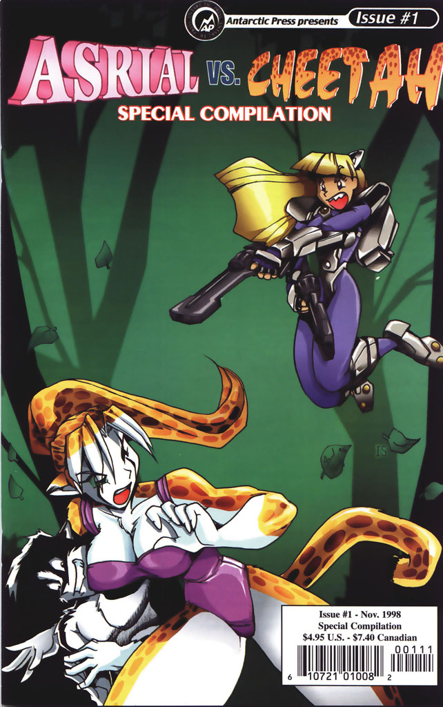 Read online Asrial vs. Cheetah comic -  Issue #2 - 2