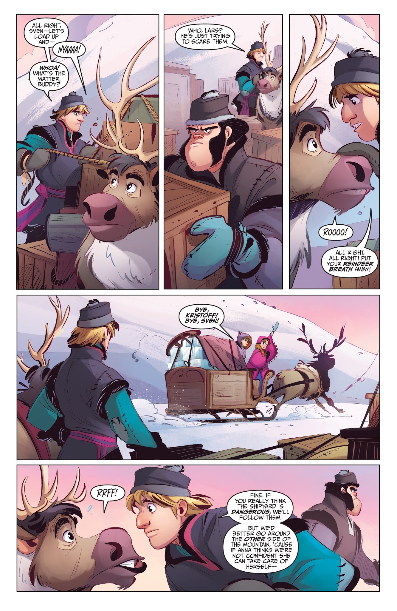 Read online Disney Frozen: Breaking Boundaries comic -  Issue #3 - 7