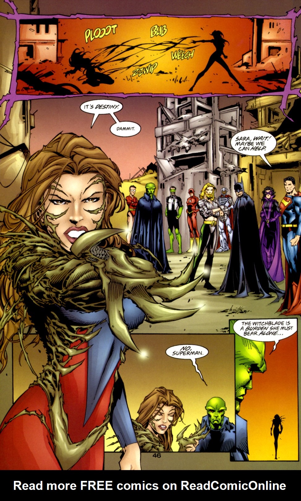 Read online JLA/Witchblade comic -  Issue # Full - 43