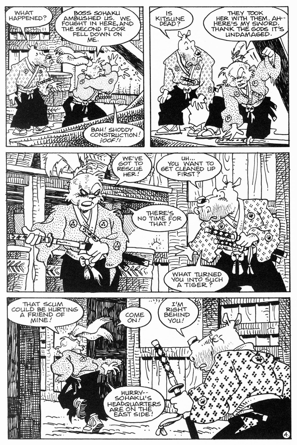 Usagi Yojimbo (1996) Issue #51 #51 - English 6