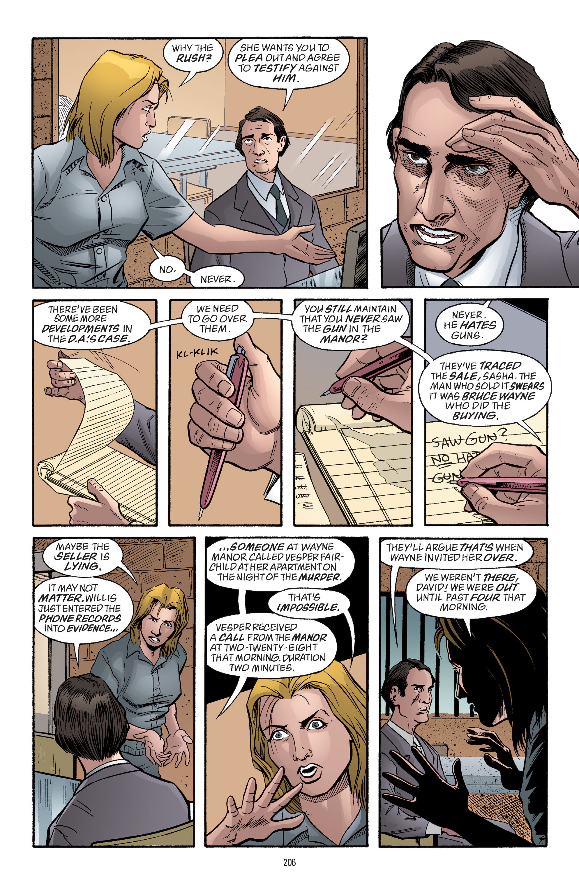 Read online Batman: Bruce Wayne - Murderer? comic -  Issue # Part 2 - 75