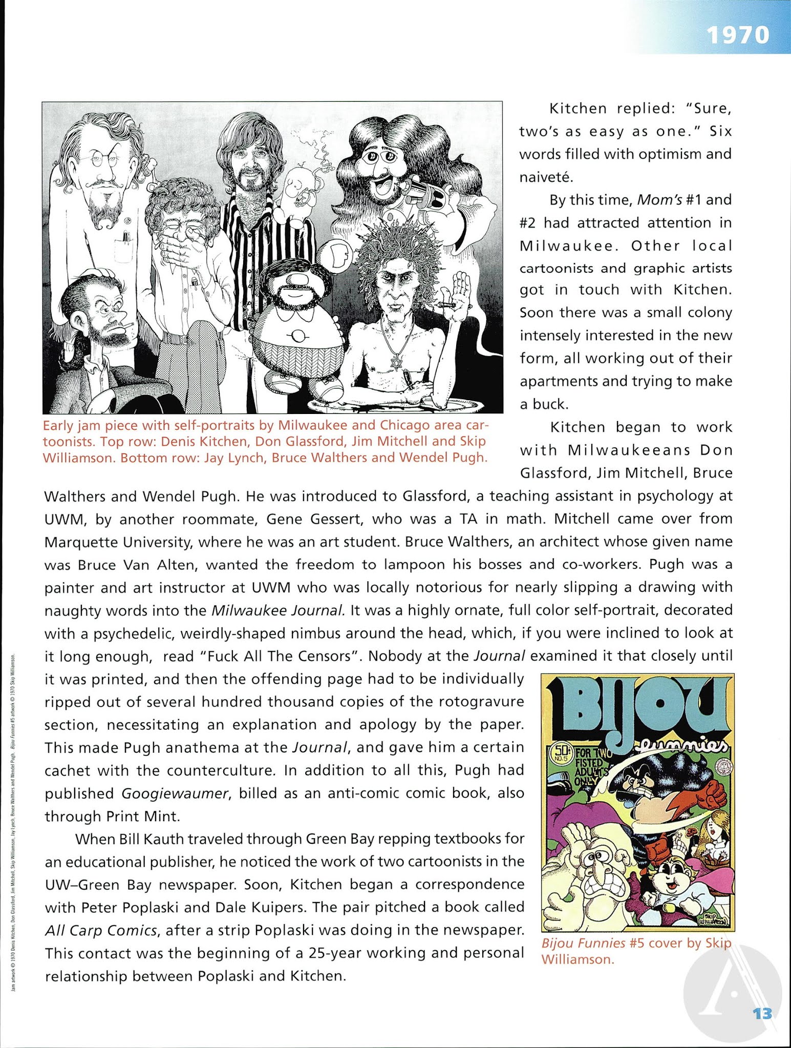 Read online Kitchen Sink Press: The First 25 Years comic -  Issue # TPB - 15