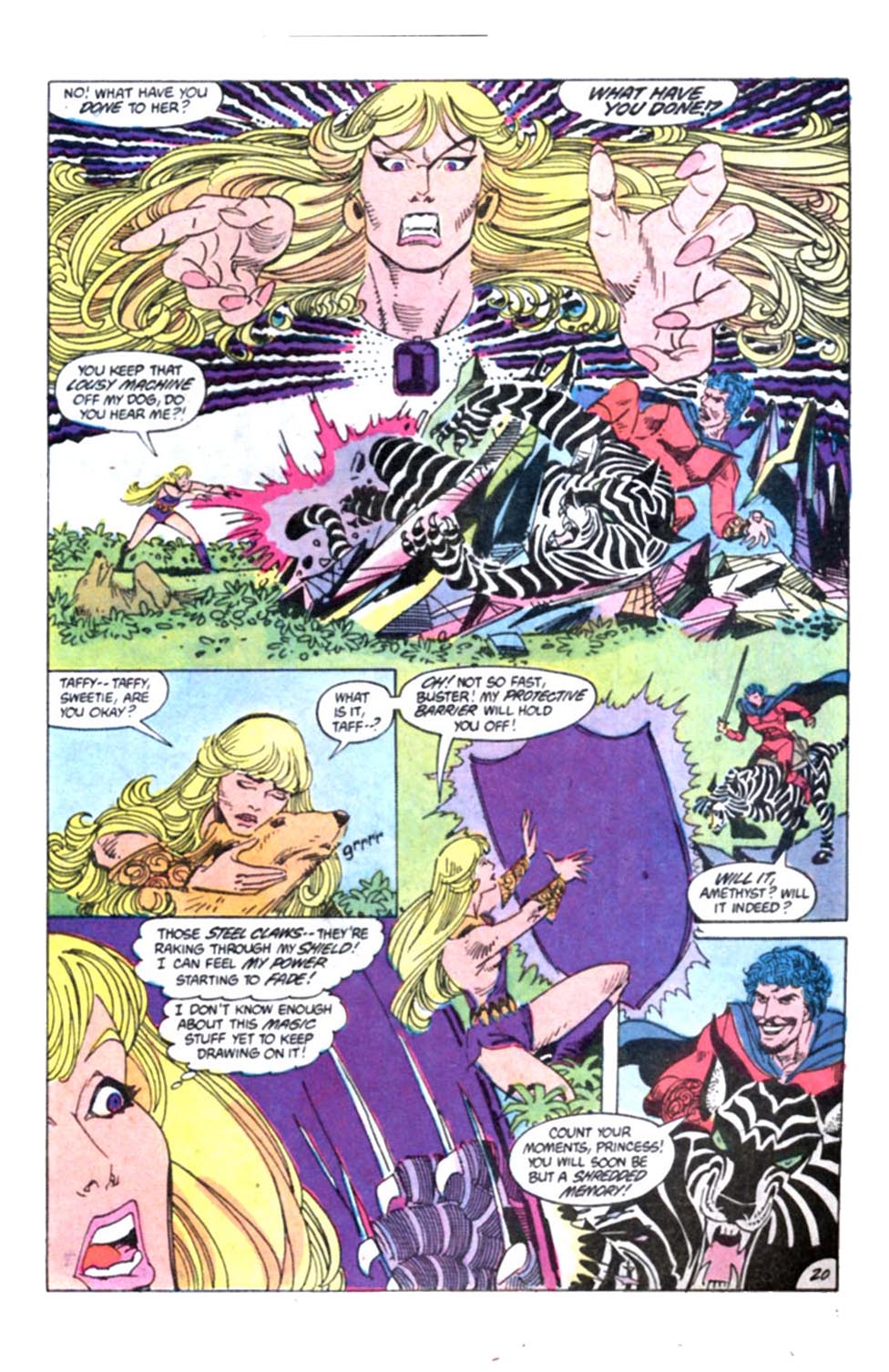 Read online Amethyst, Princess of Gemworld comic -  Issue #2 - 21