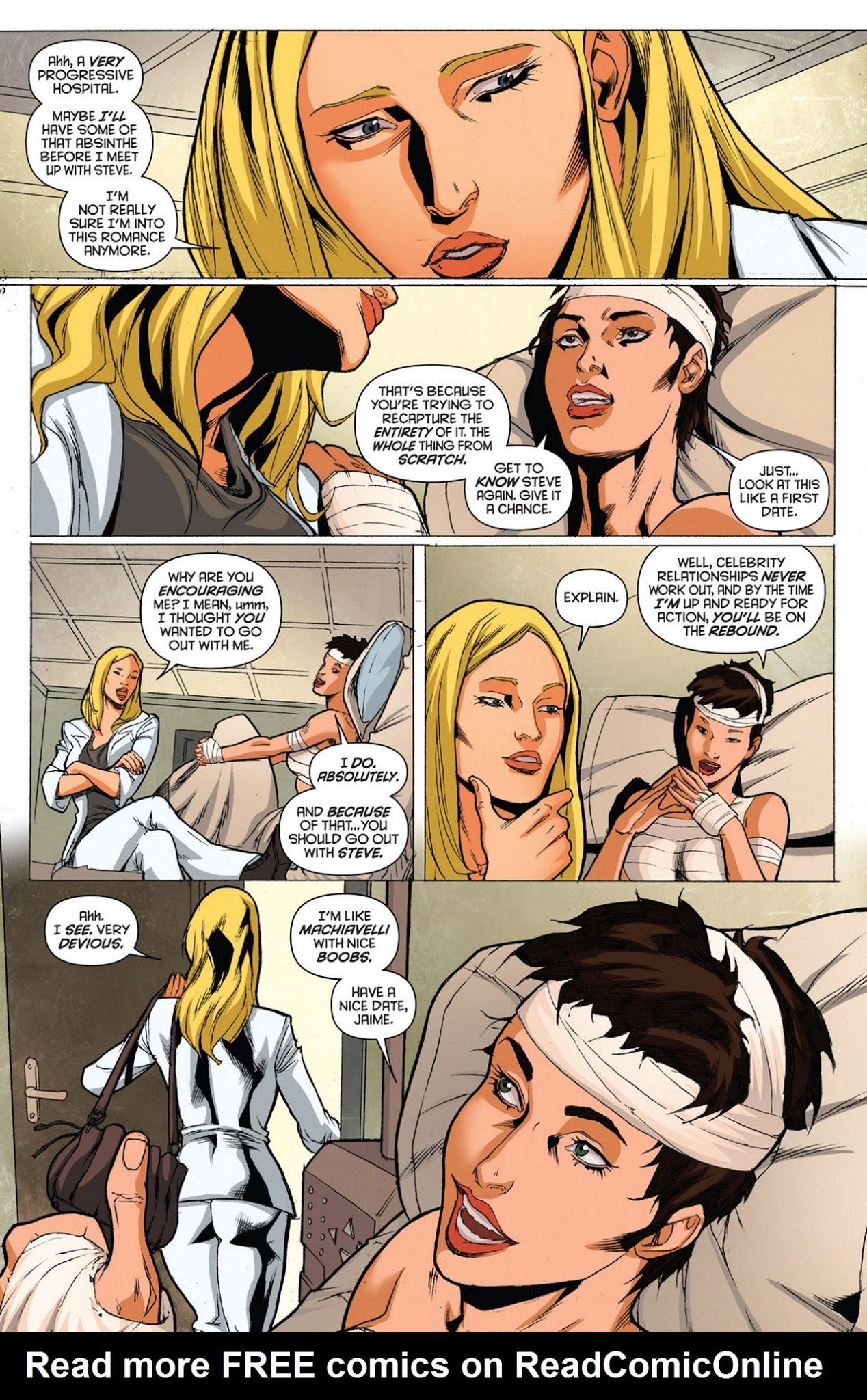 Read online The Bionic Woman comic -  Issue #7 - 9