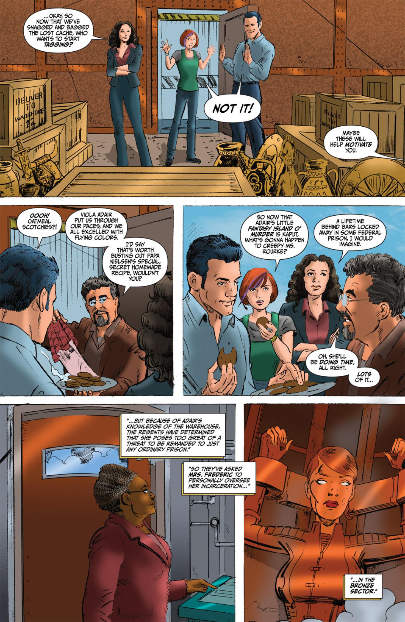Read online Warehouse 13 comic -  Issue #5 - 22