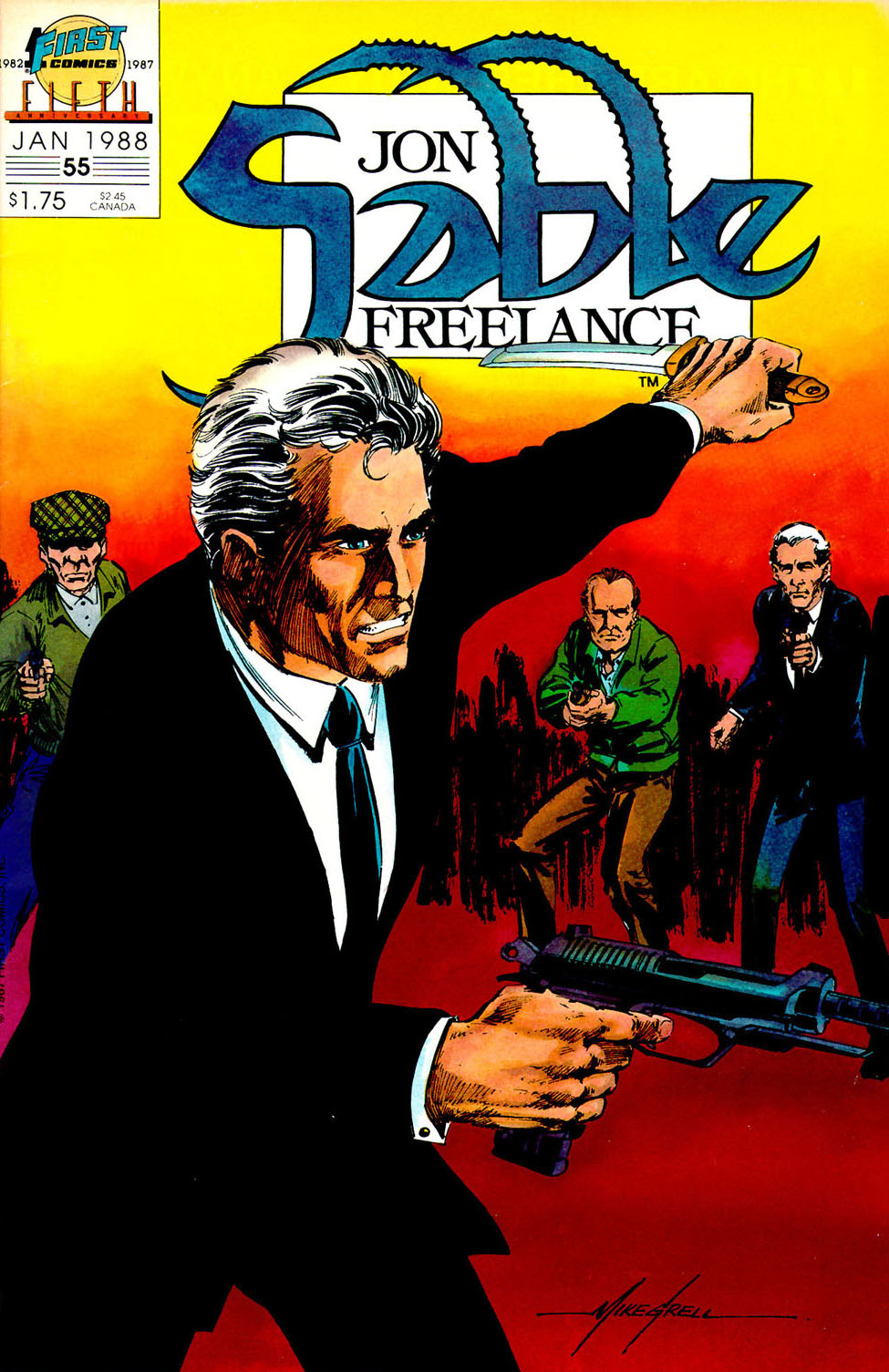 Read online Jon Sable, Freelance comic -  Issue #55 - 1