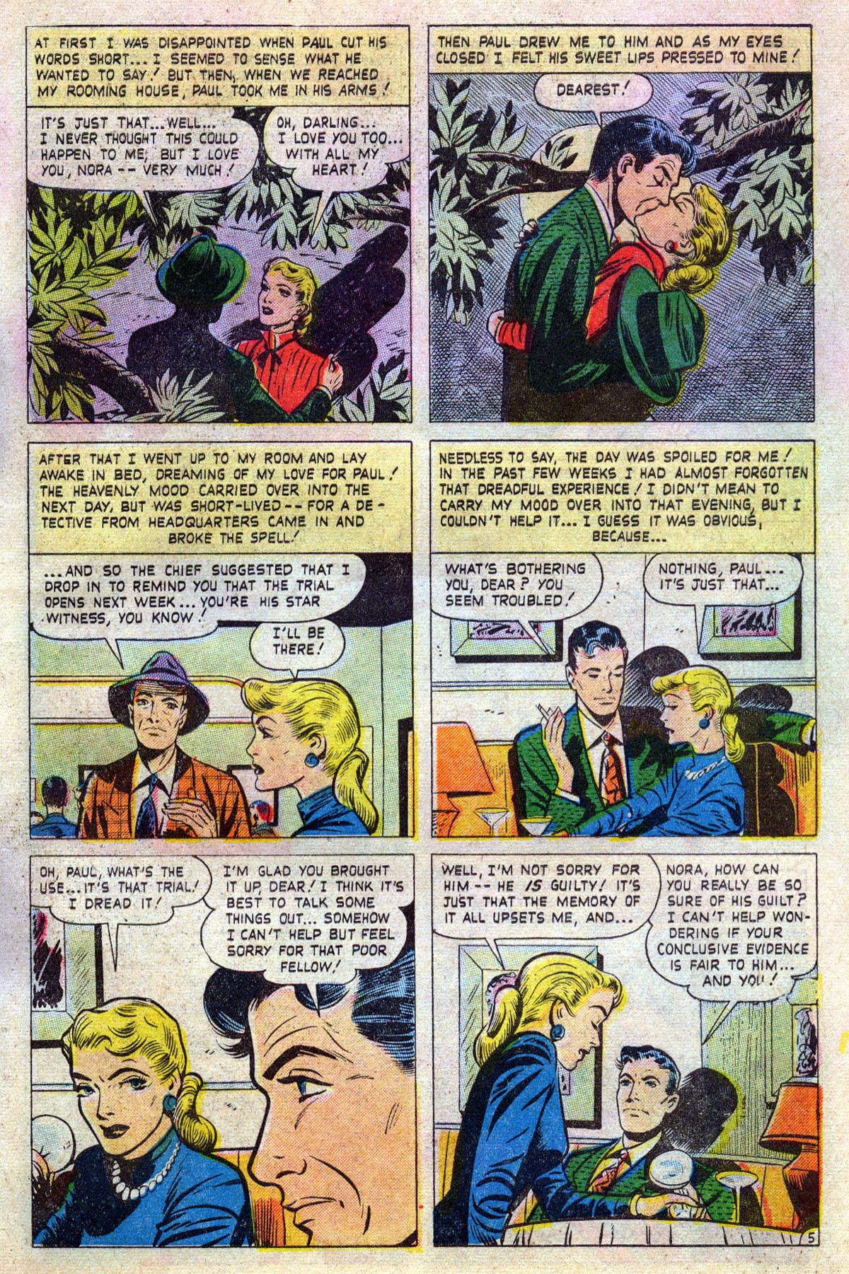 Read online Love Romances comic -  Issue #13 - 7