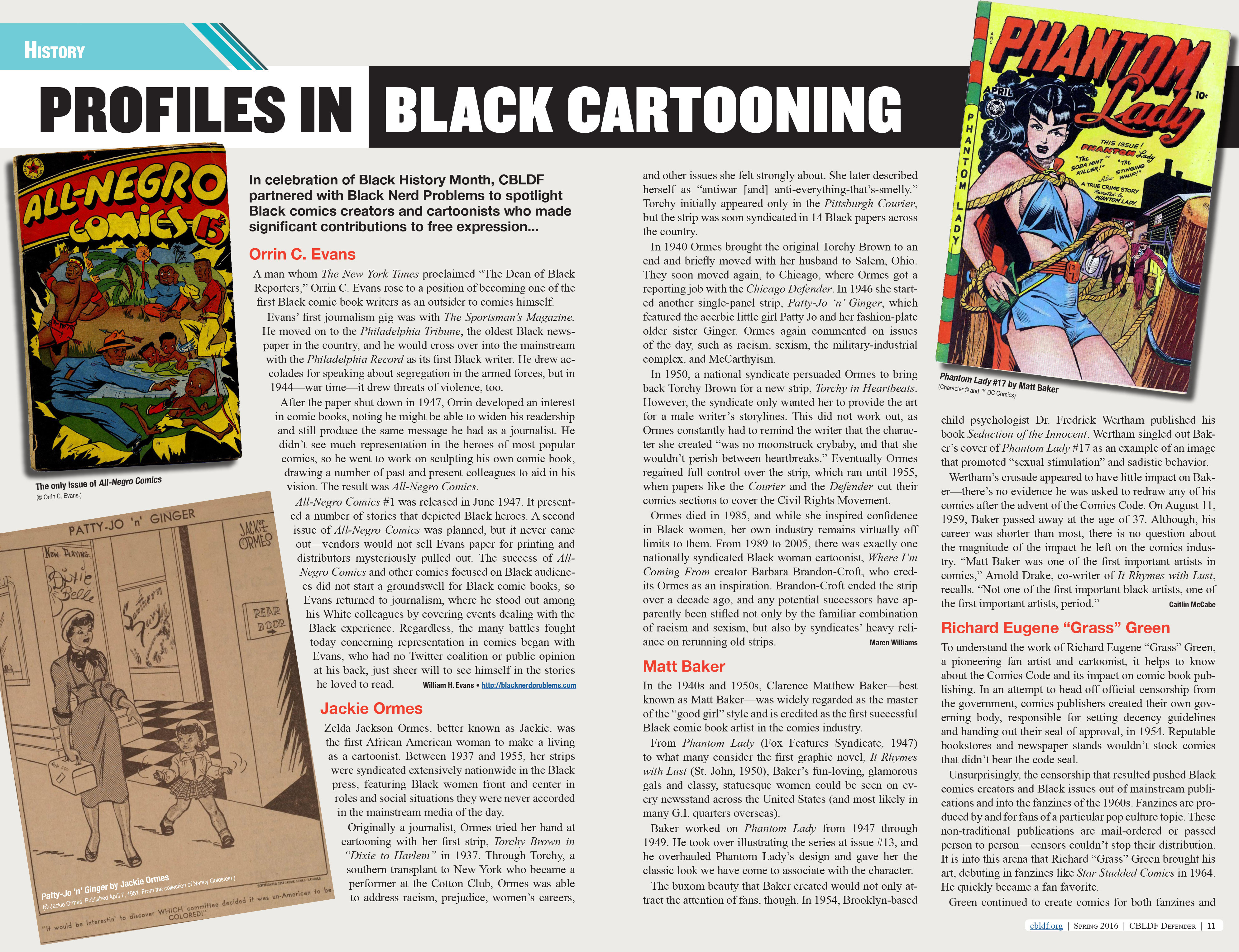 Read online CBLDF Defender comic -  Issue #5 - 10