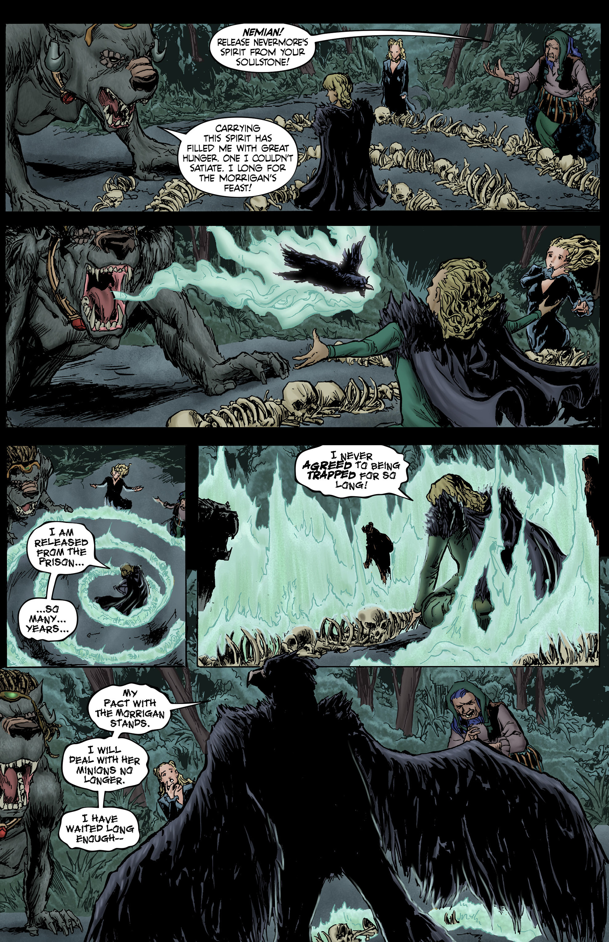 Read online Raven Nevermore comic -  Issue #8 - 25