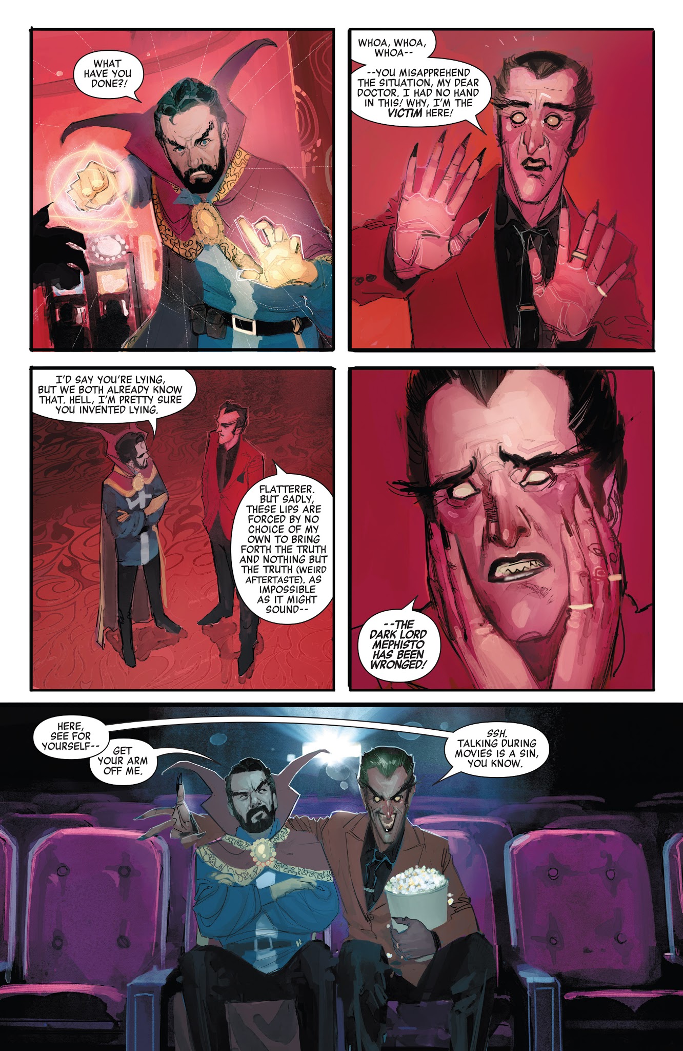 Read online Doctor Strange: Damnation comic -  Issue #1 - 14