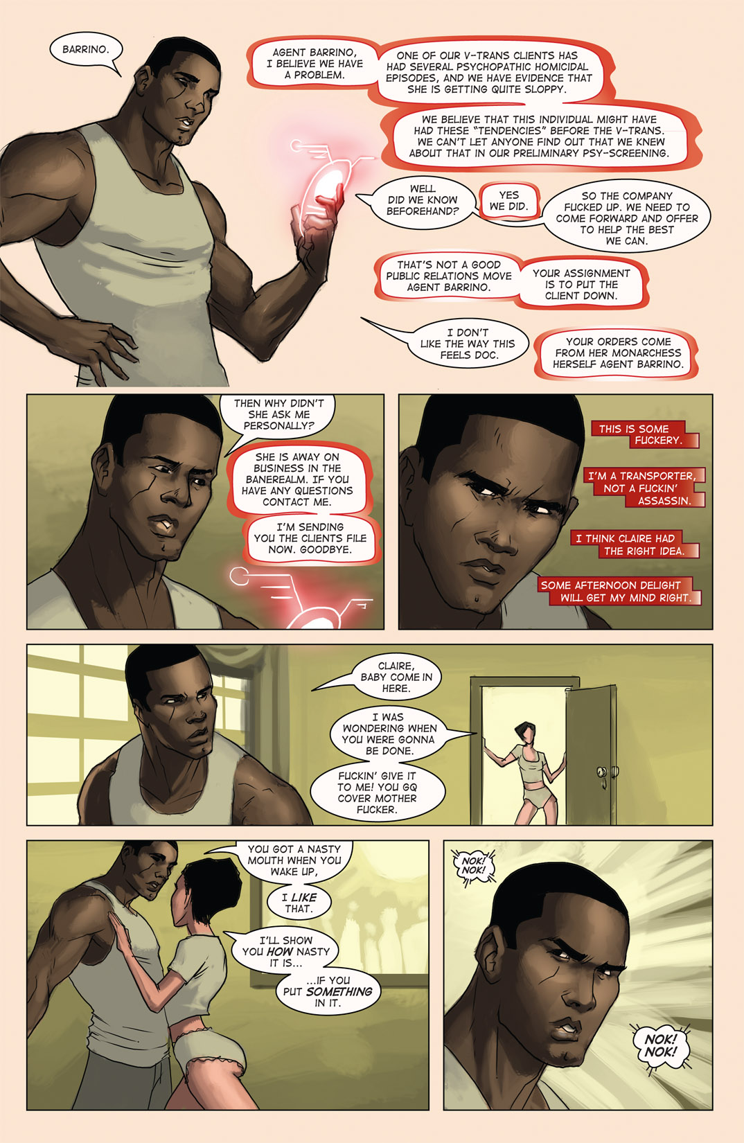 Read online Vescell comic -  Issue #4 - 24