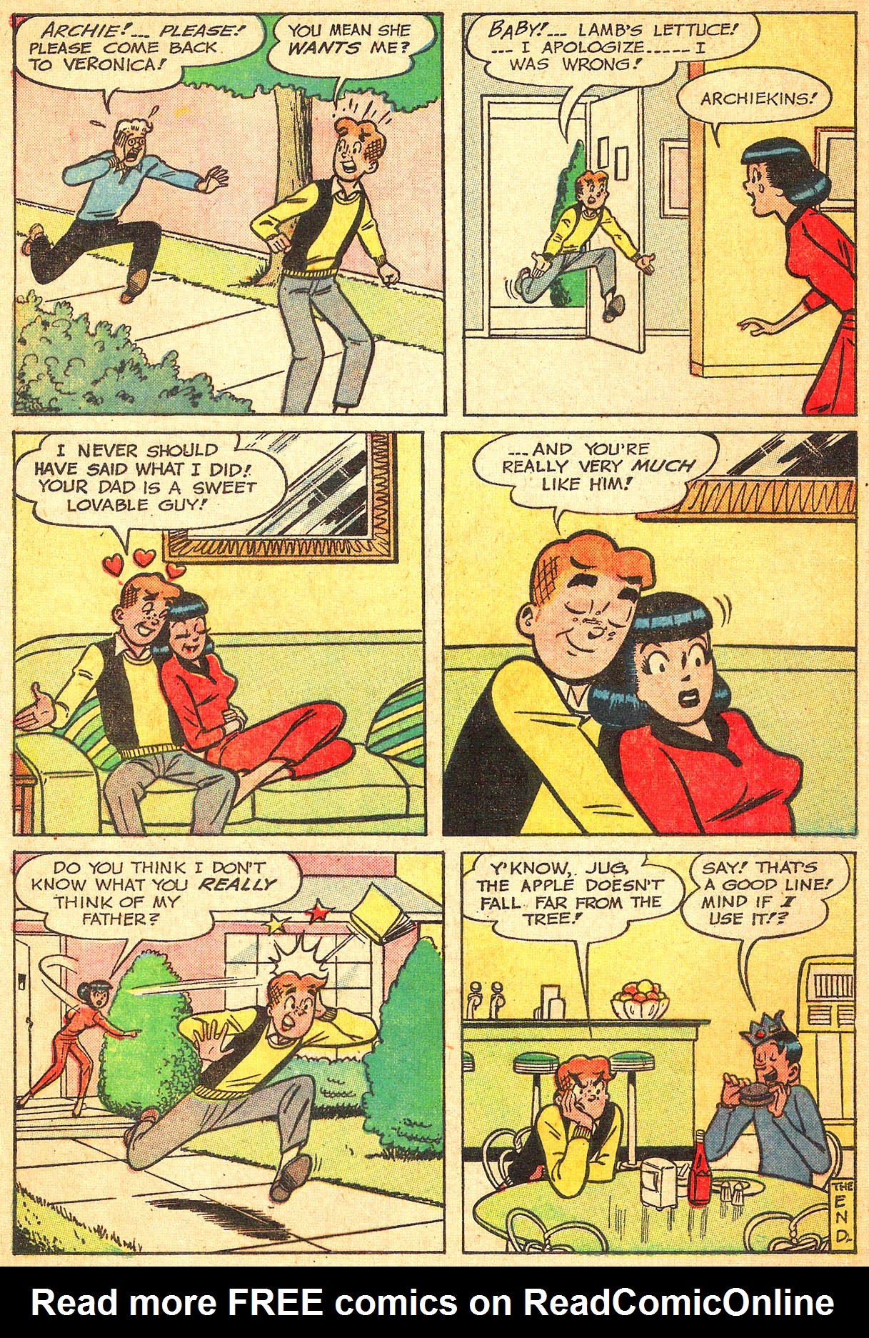 Read online Pep Comics comic -  Issue #168 - 8