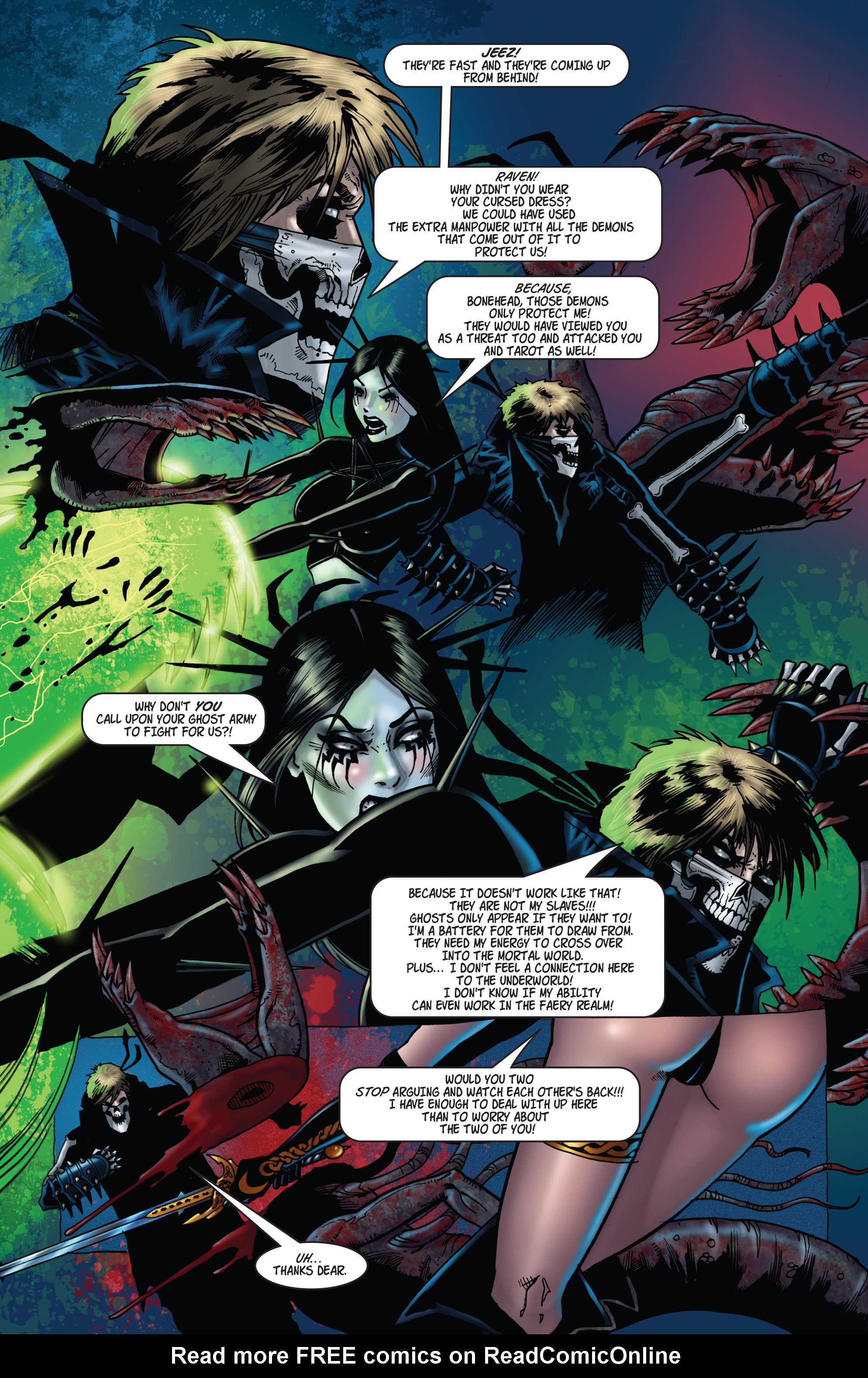 Read online Tarot: Witch of the Black Rose comic -  Issue #115 - 17