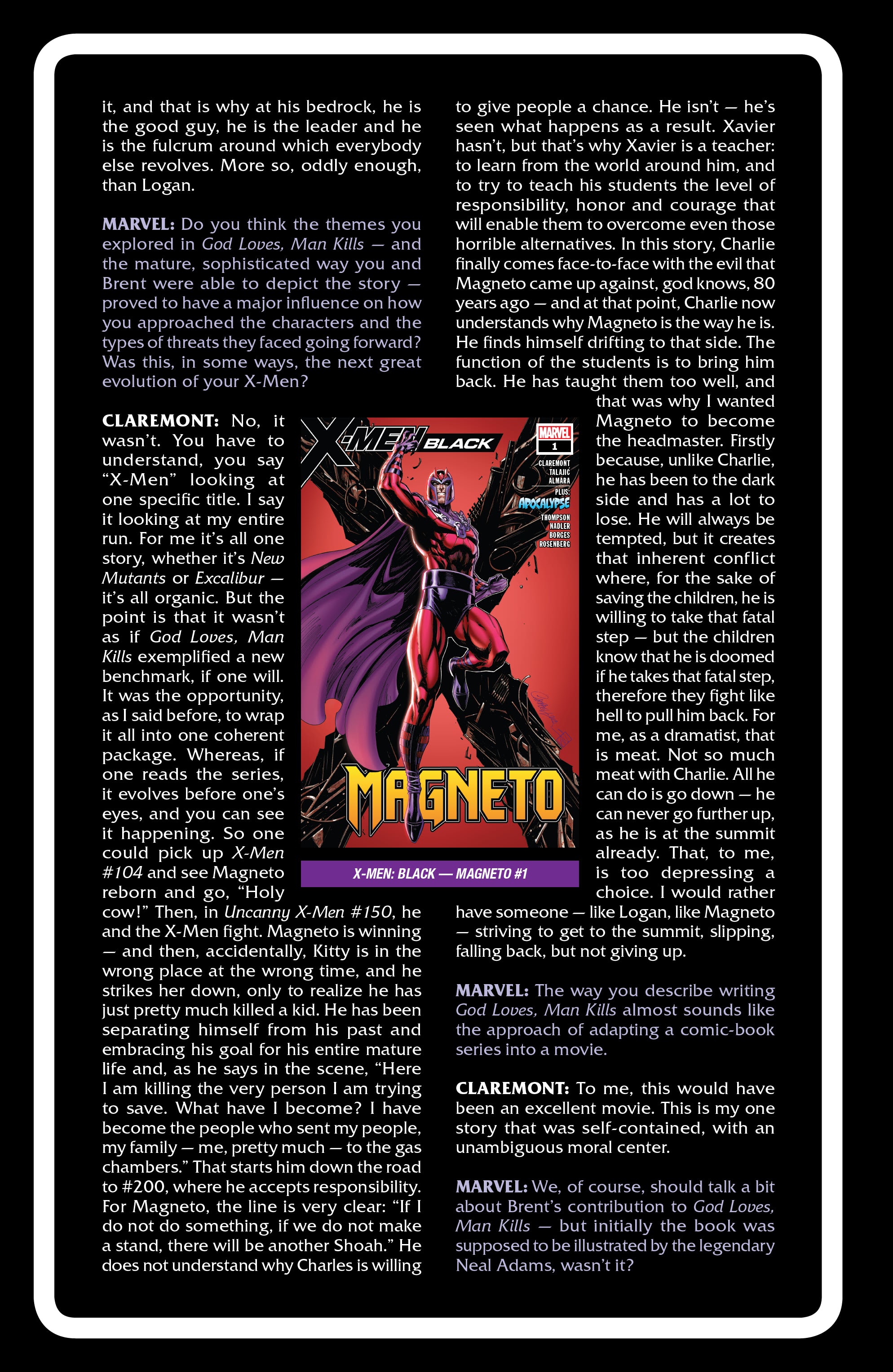 Read online X-Men: God Loves, Man Kills Extended Cut comic -  Issue #1 - 38
