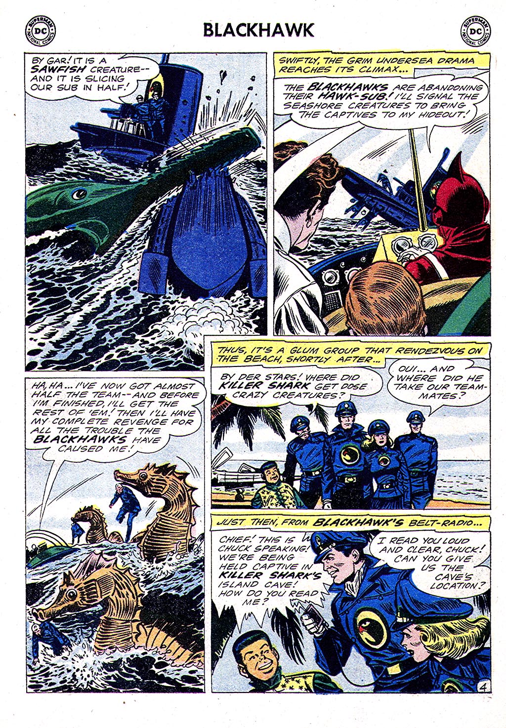 Read online Blackhawk (1957) comic -  Issue #170 - 6