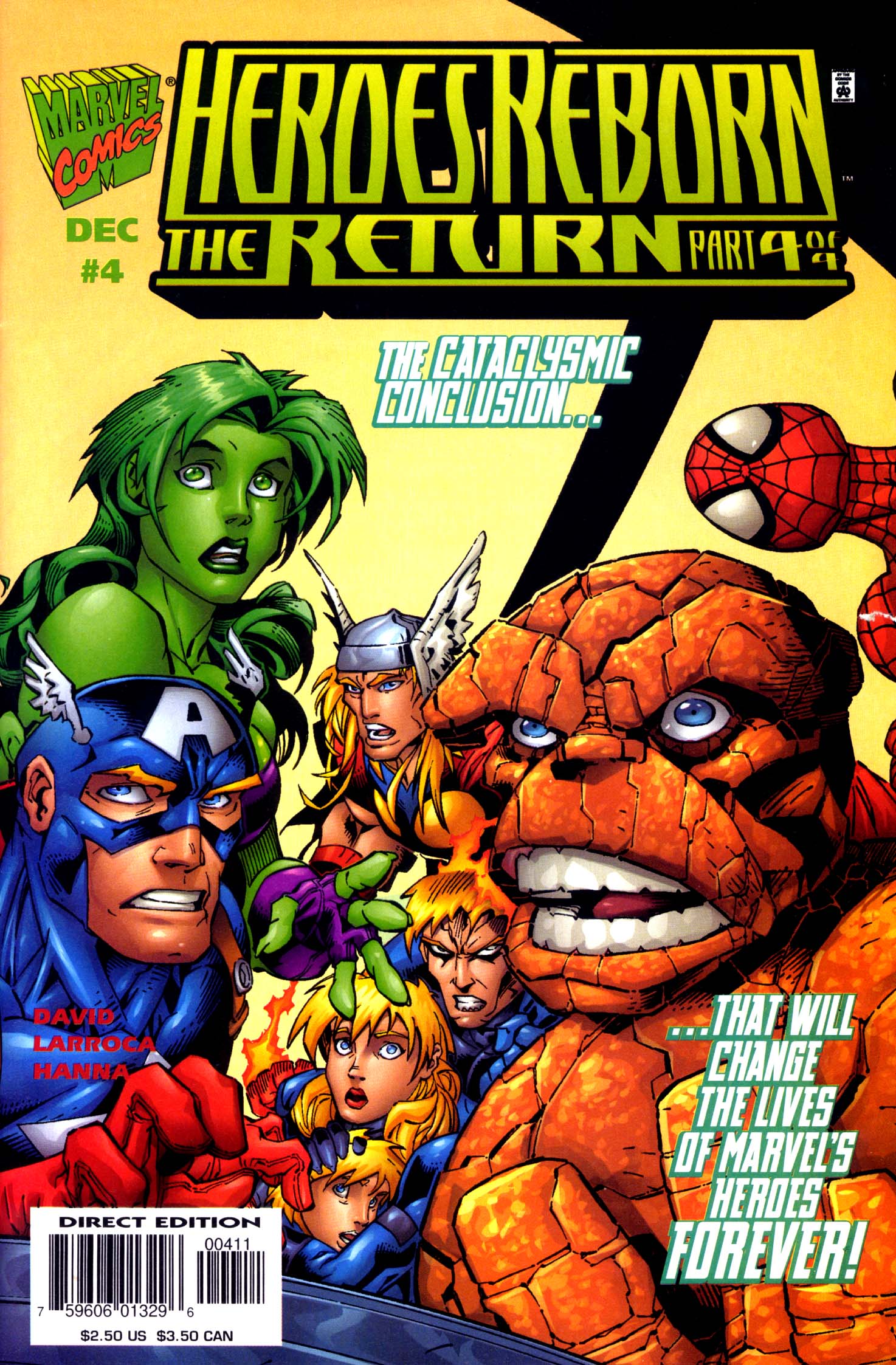 Read online Heroes Reborn: The Return comic -  Issue #4 - 1
