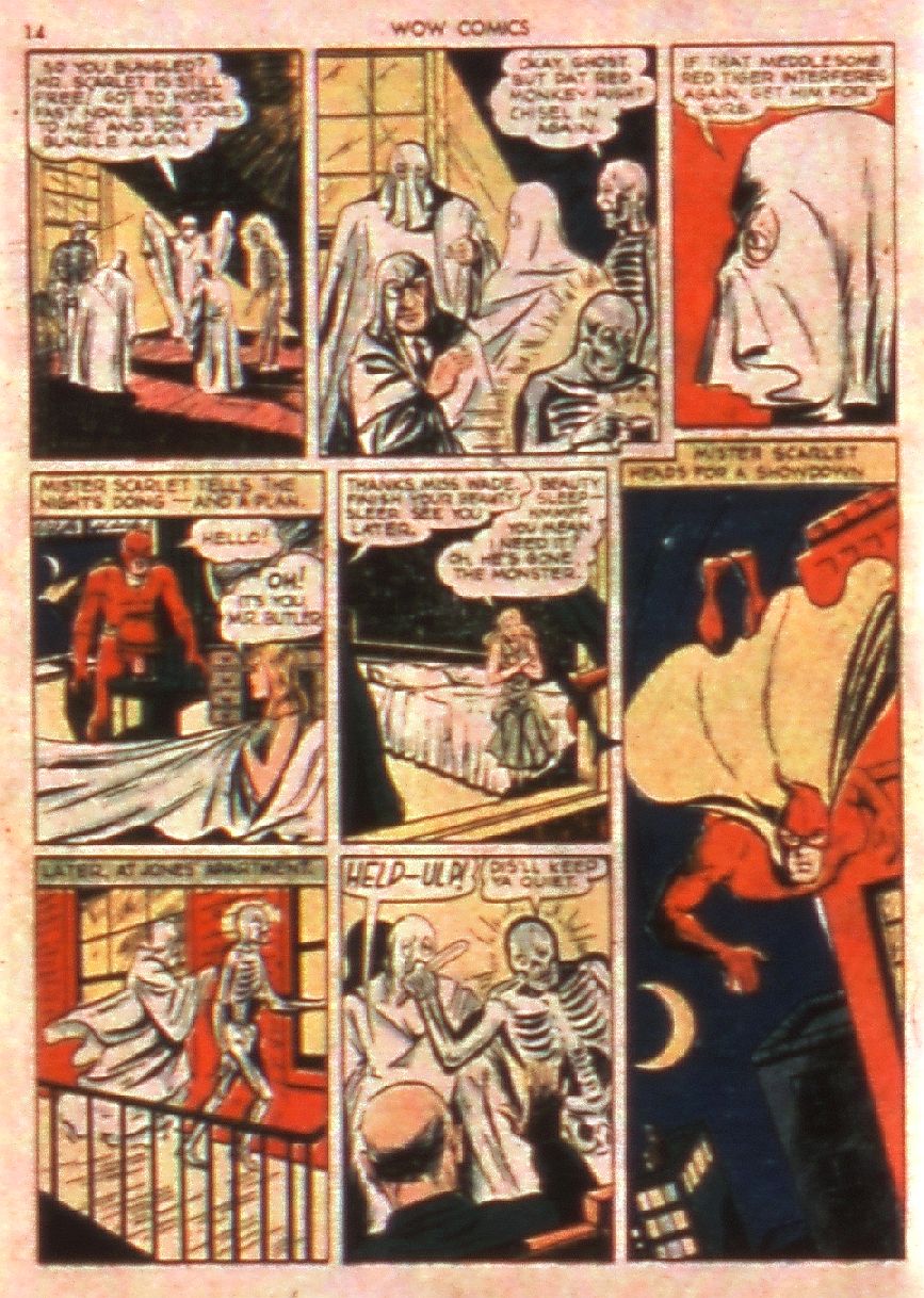 Read online Wow Comics comic -  Issue #2 - 16