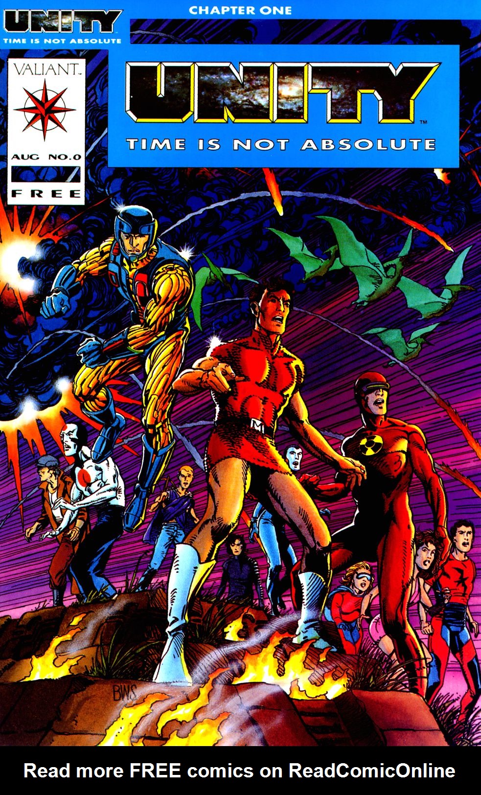 Read online Unity (1992) comic -  Issue #0 - 1
