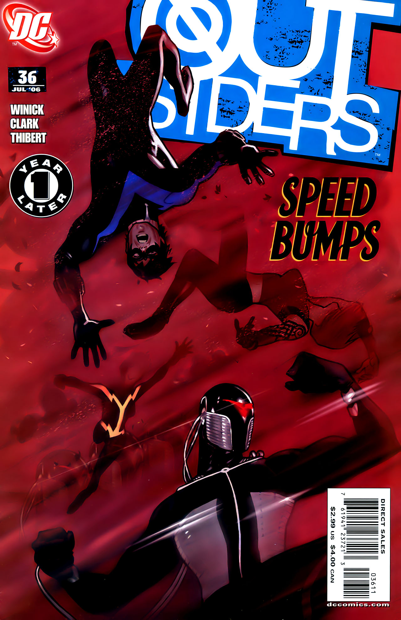 Read online Outsiders (2003) comic -  Issue #36 - 1