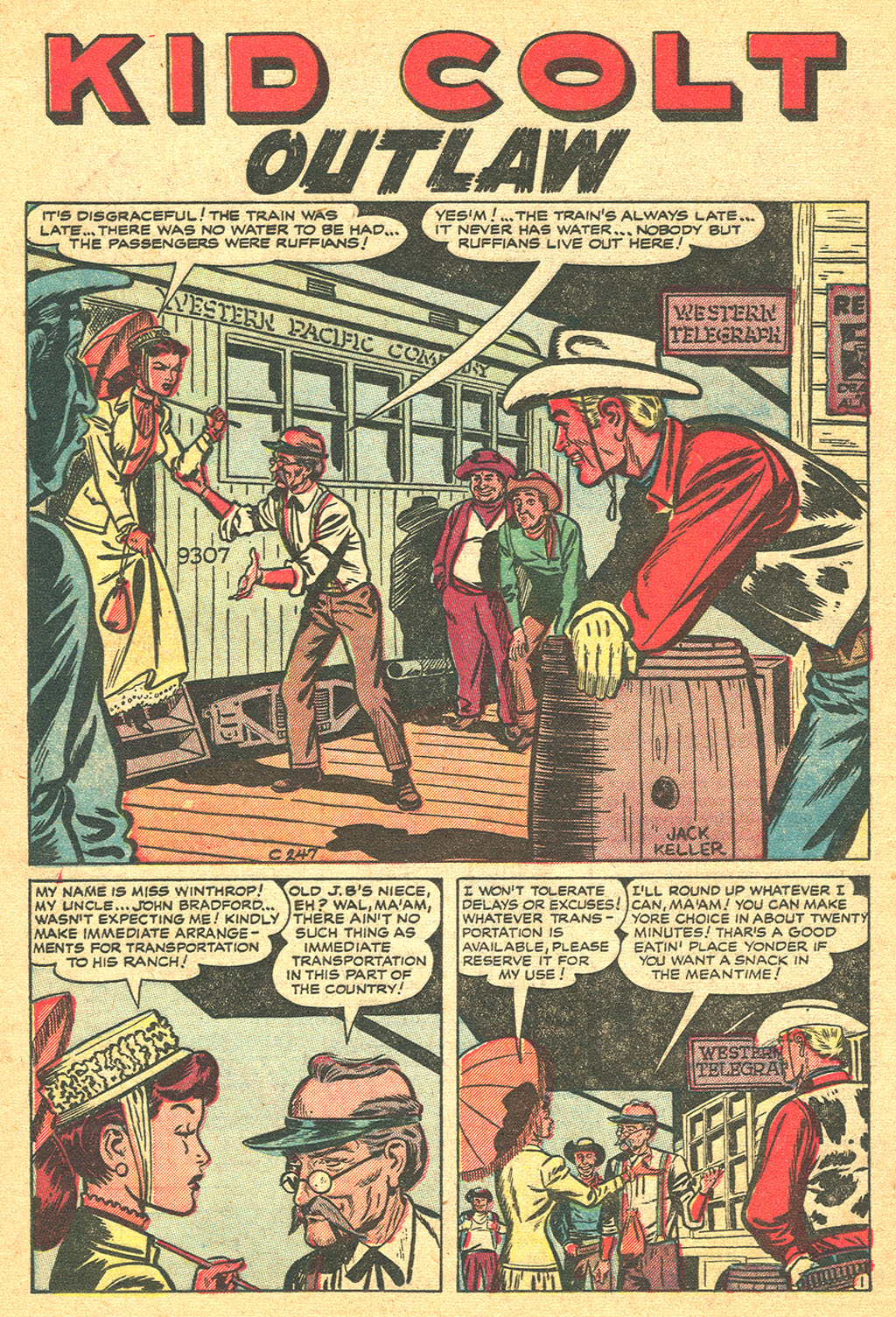 Read online Kid Colt Outlaw comic -  Issue #28 - 12