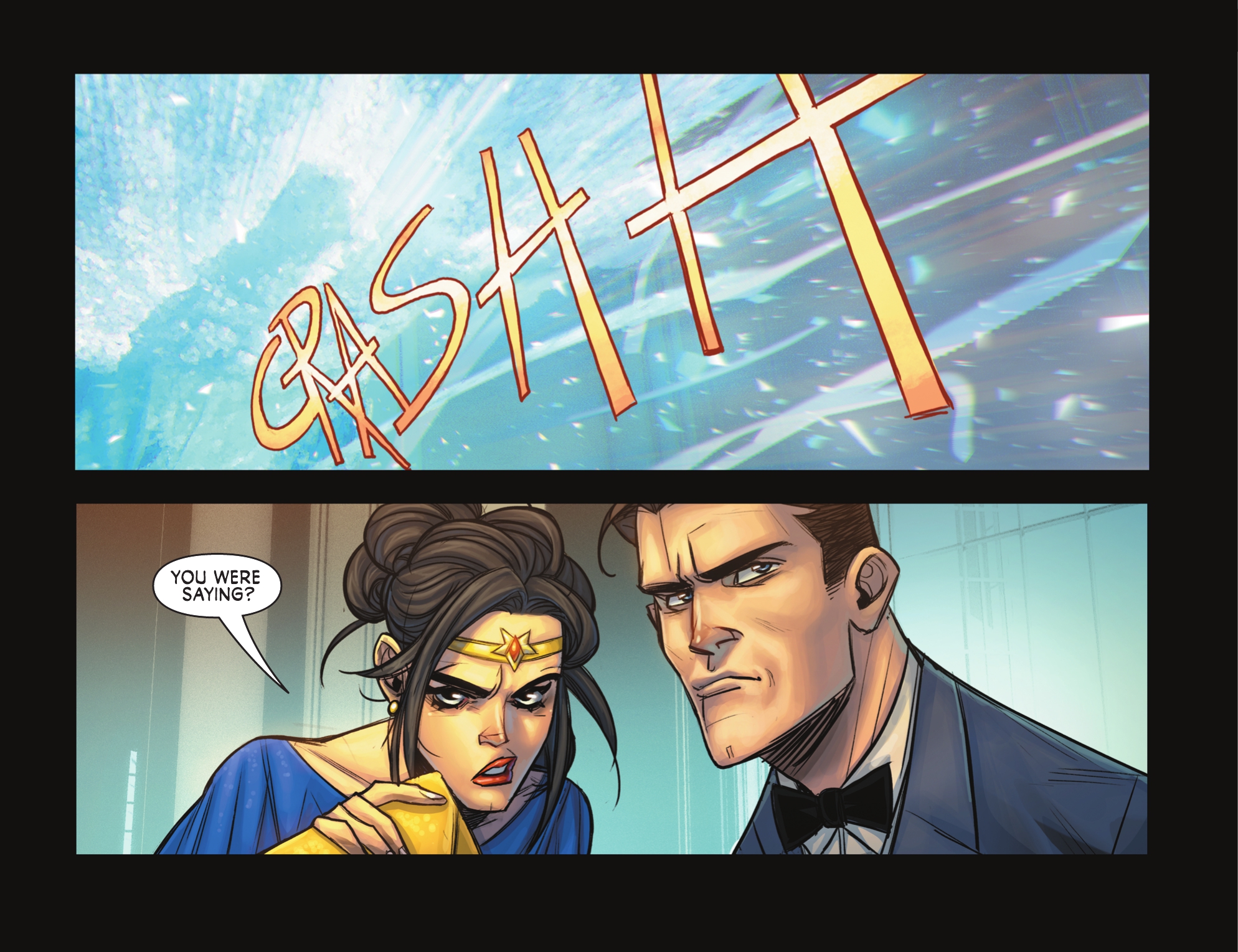 Read online Sensational Wonder Woman comic -  Issue #6 - 7