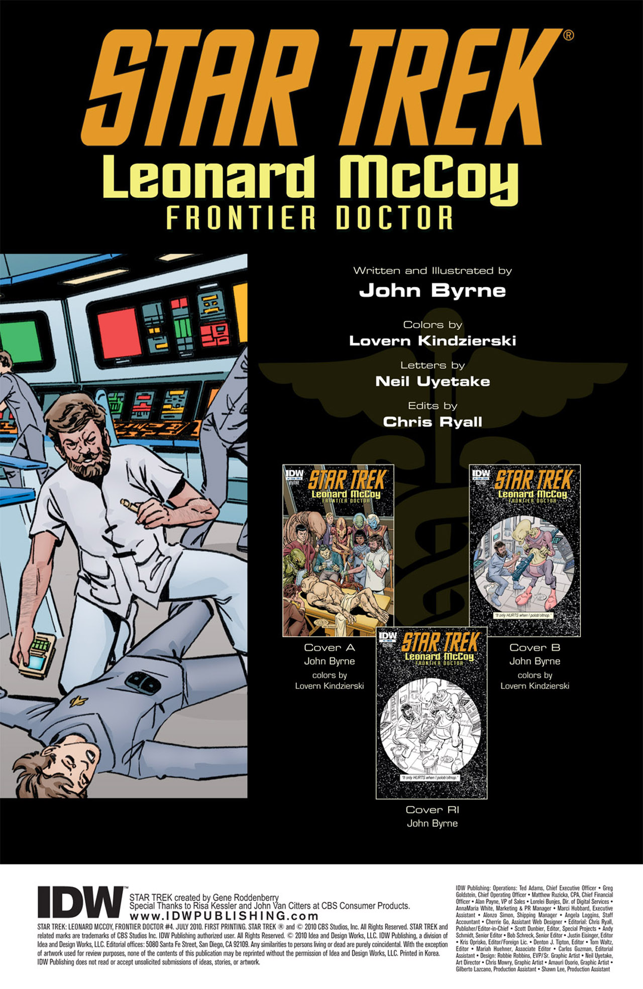 Read online Star Trek: Leonard McCoy, Frontier Doctor comic -  Issue #4 - 4