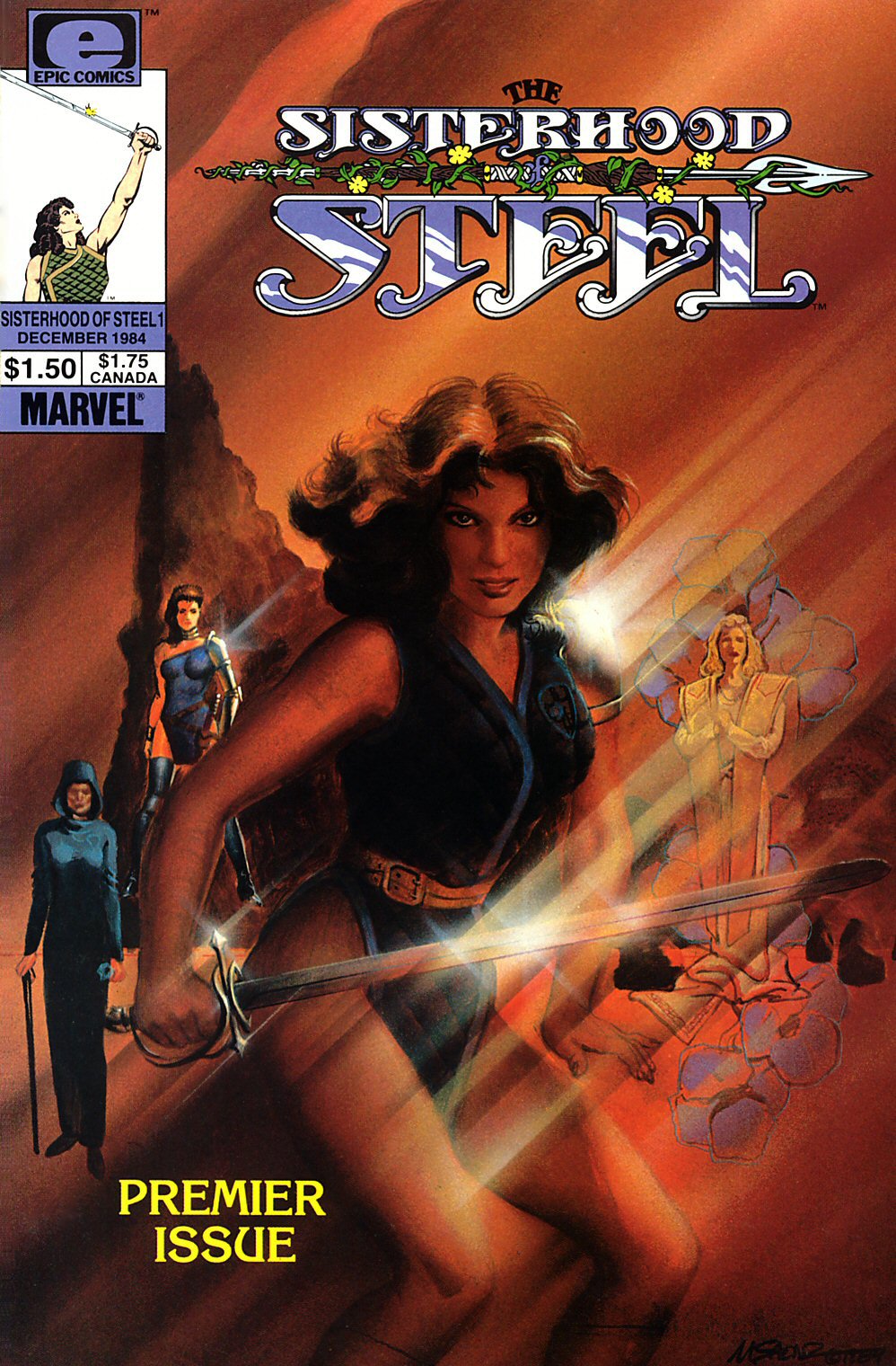 Read online Sisterhood of Steel comic -  Issue #1 - 1