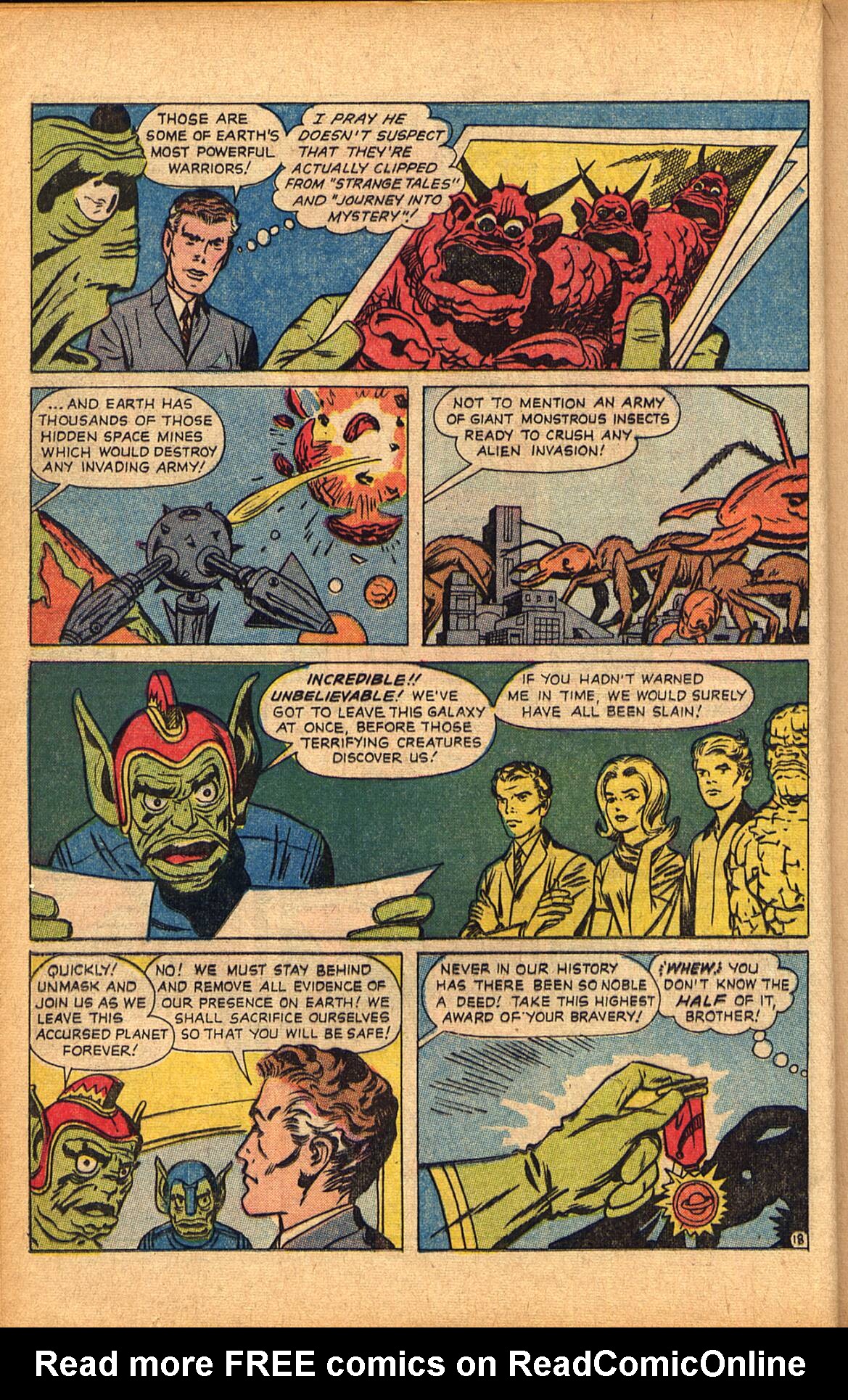 Read online Marvel Collectors' Item Classics comic -  Issue #1 - 20