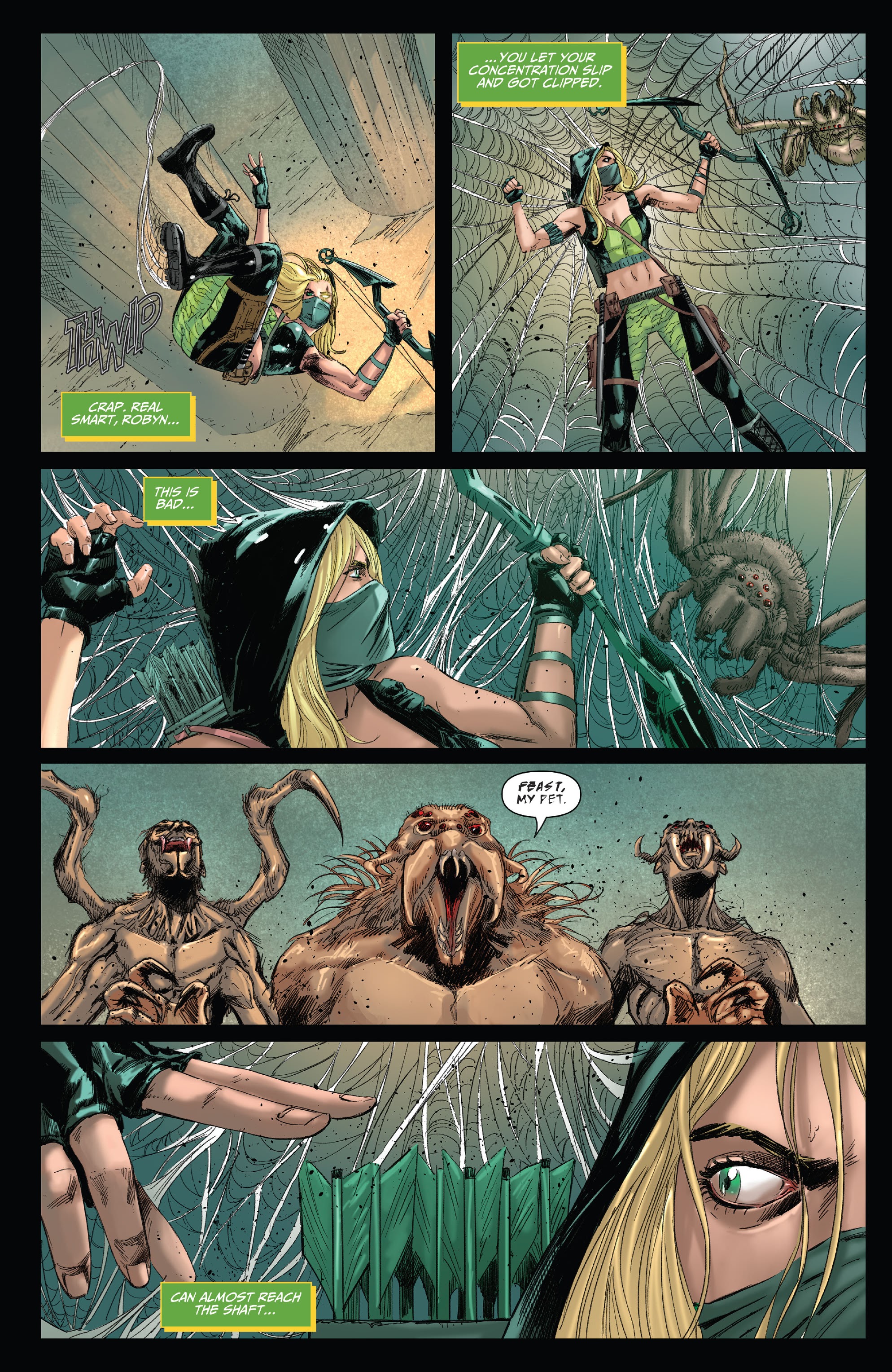 Read online Robyn Hood: Cult of the Spider comic -  Issue # Full - 20