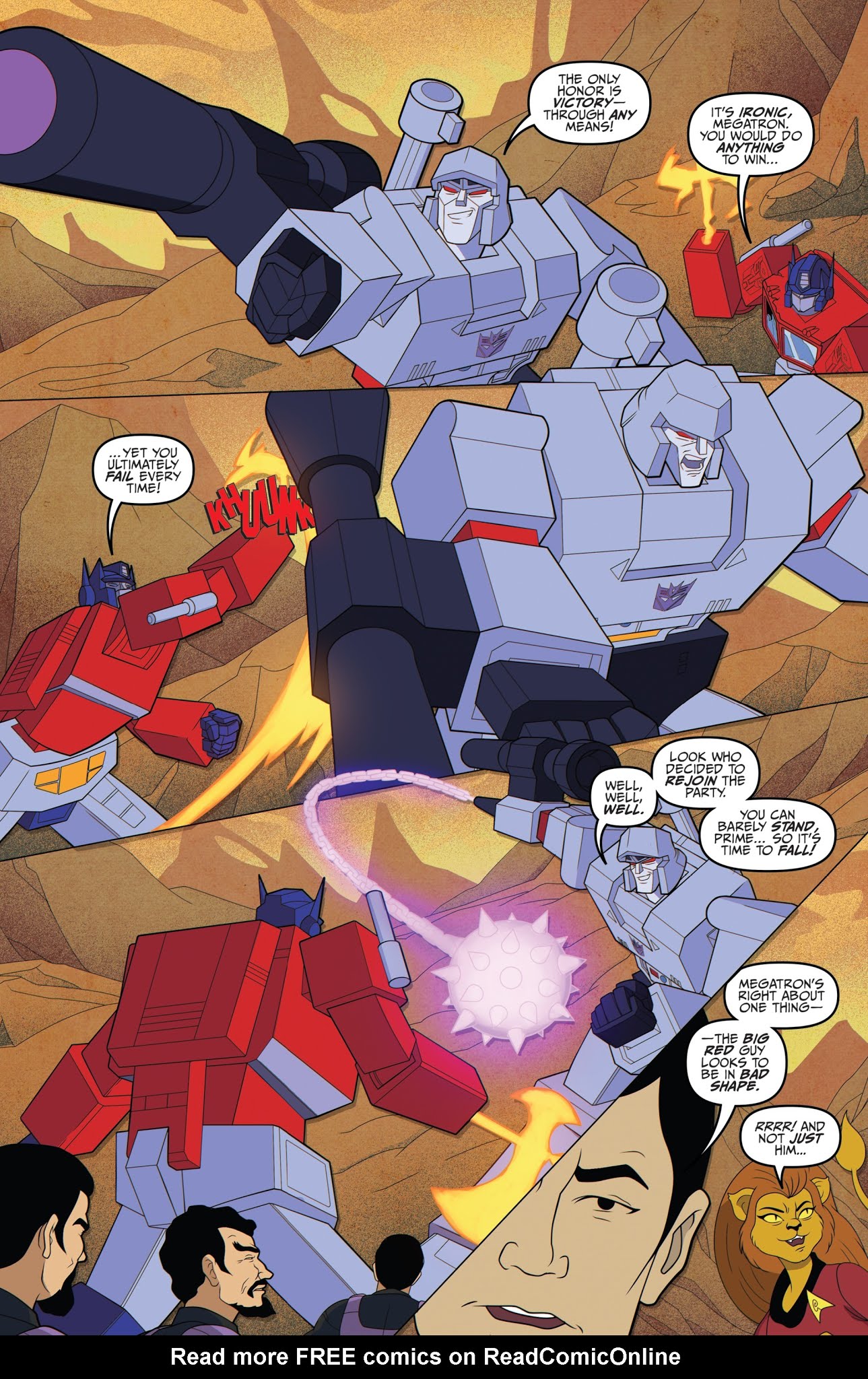 Read online Star Trek vs. Transformers comic -  Issue #4 - 9