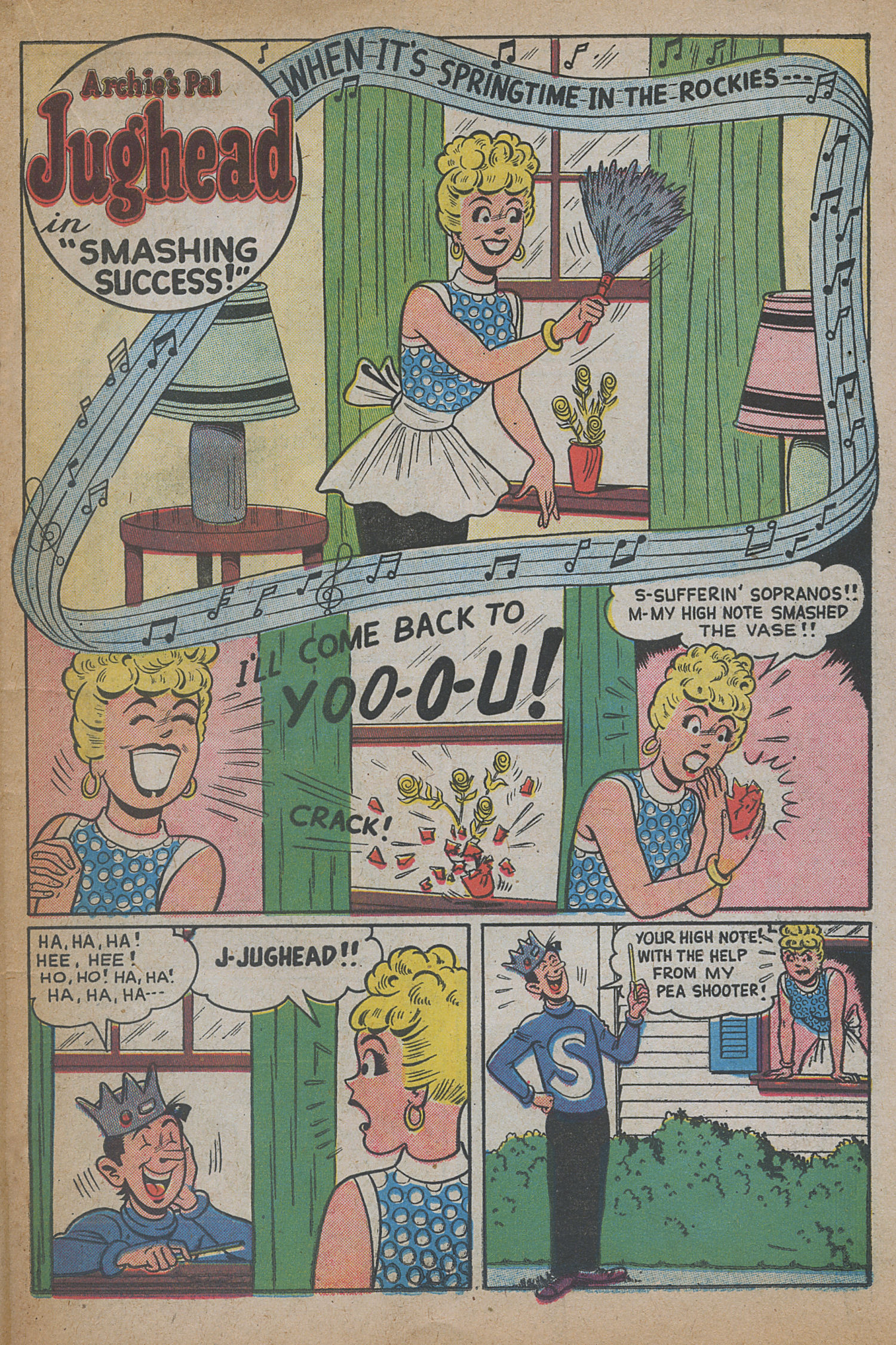 Read online Archie's Pal Jughead comic -  Issue #26 - 19