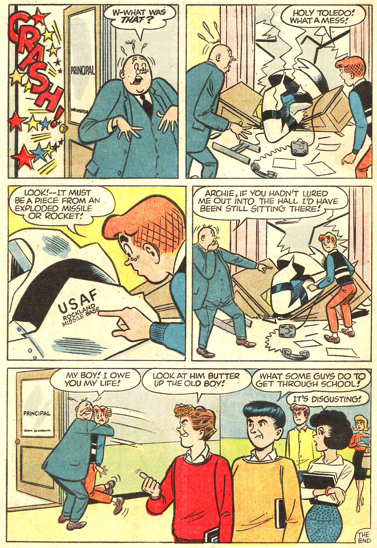 Read online Pep Comics comic -  Issue #173 - 8