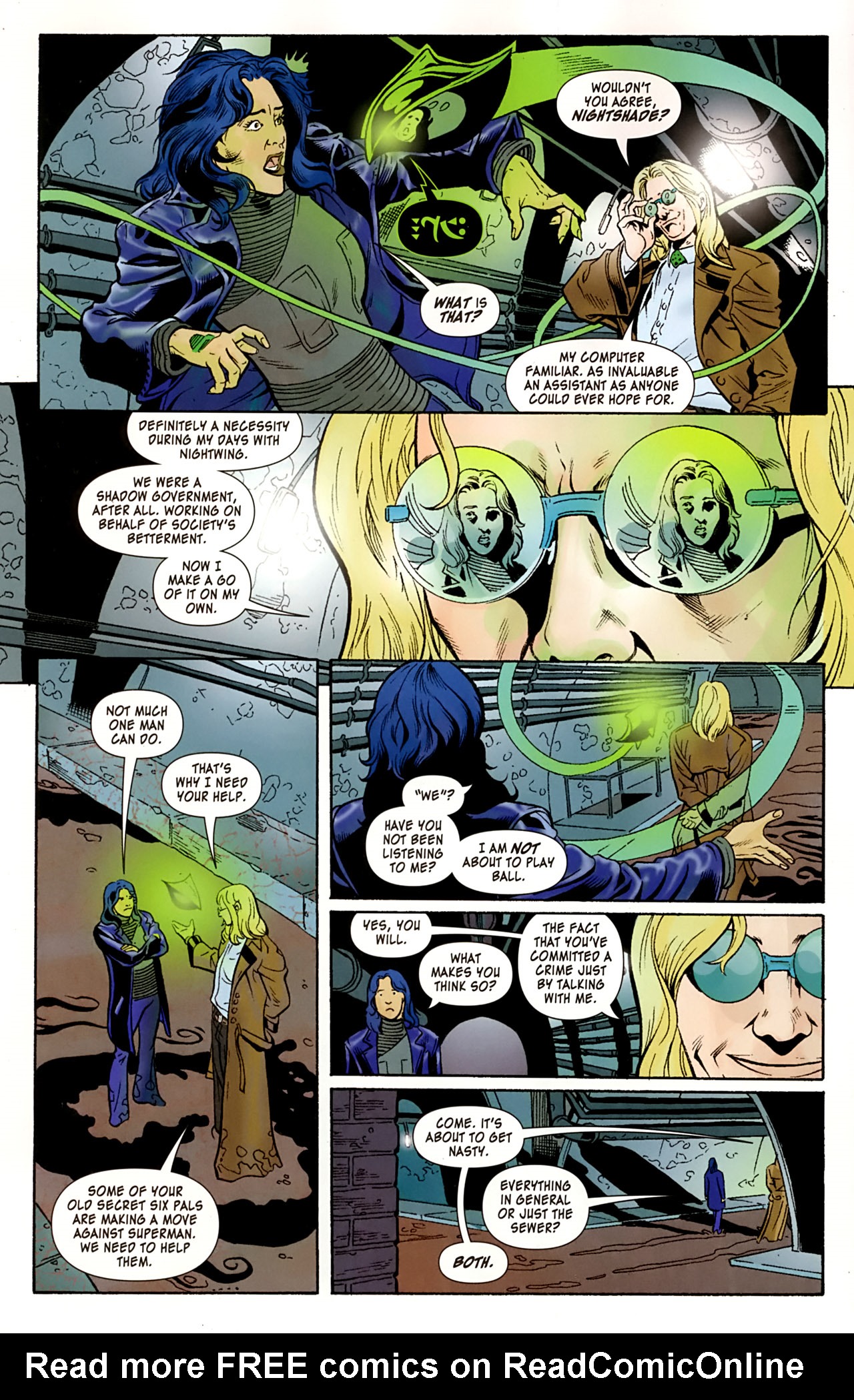 Read online Tangent: Superman's Reign comic -  Issue #4 - 8