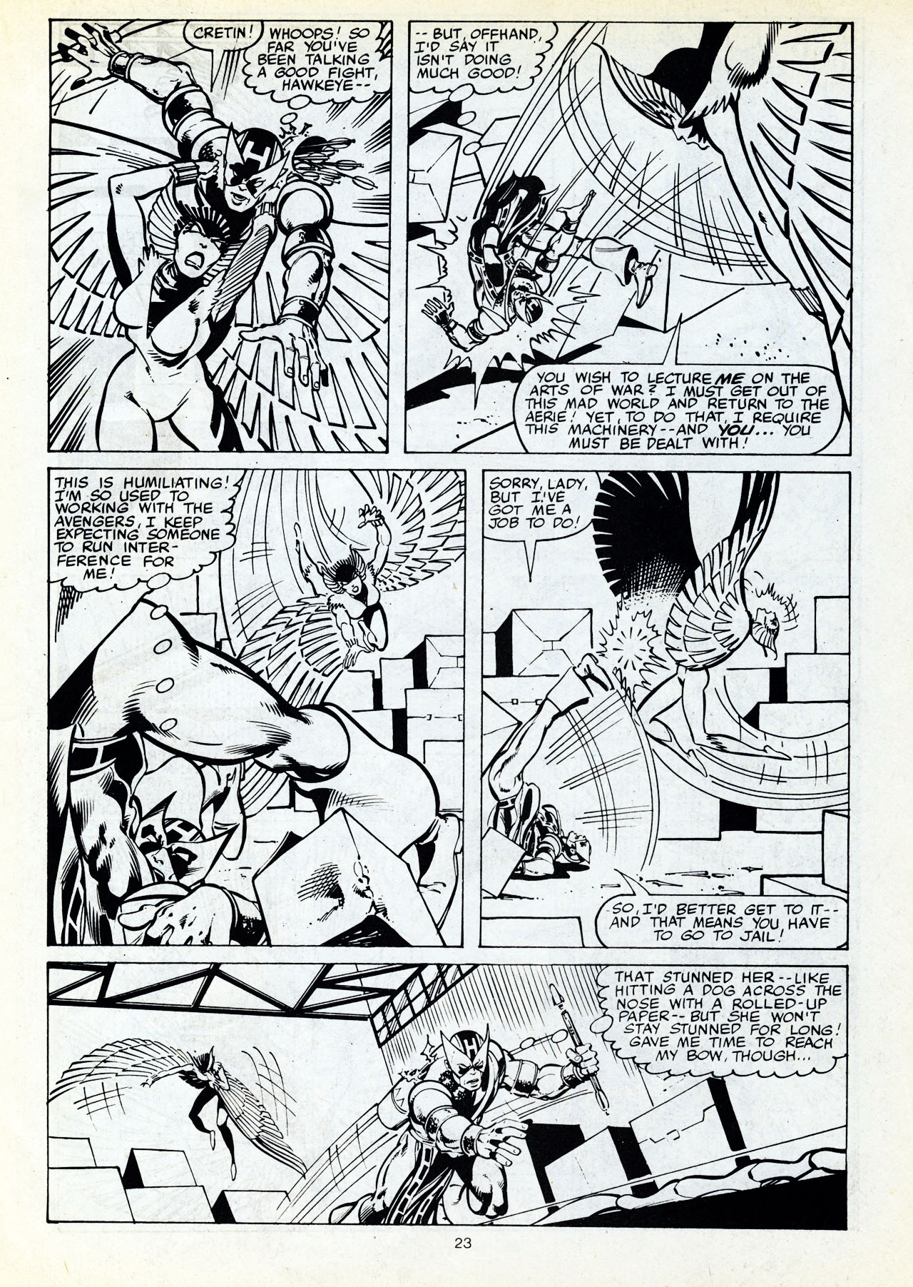 Read online Marvel Super-Heroes (1979) comic -  Issue #384 - 23
