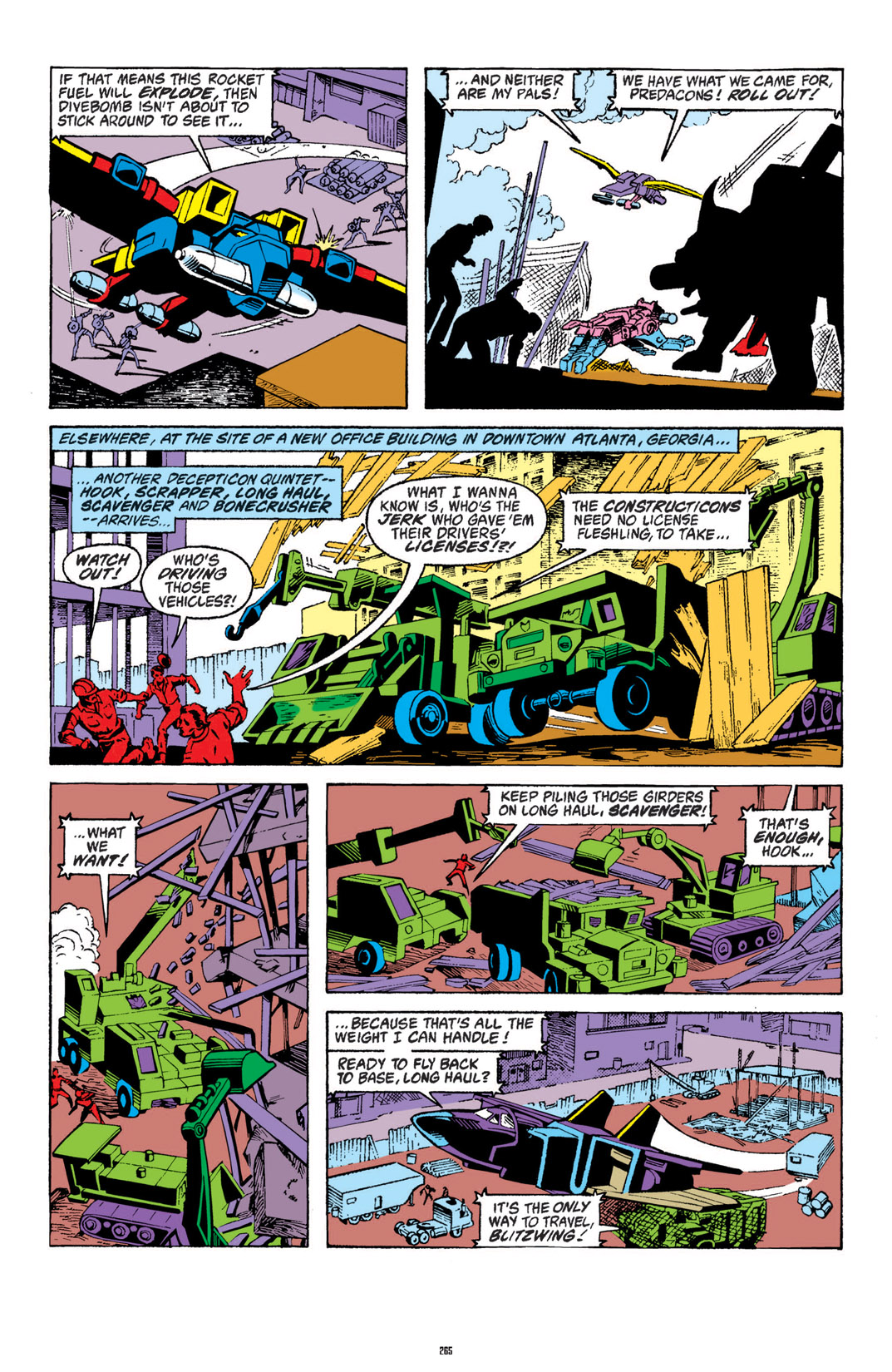 Read online The Transformers Classics comic -  Issue # TPB 3 - 266