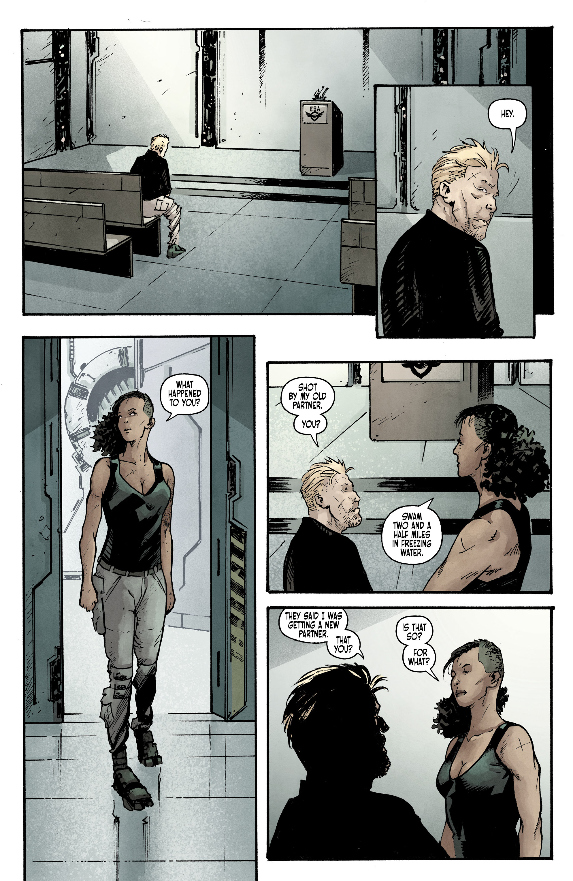 Read online Port of Earth comic -  Issue #12 - 20