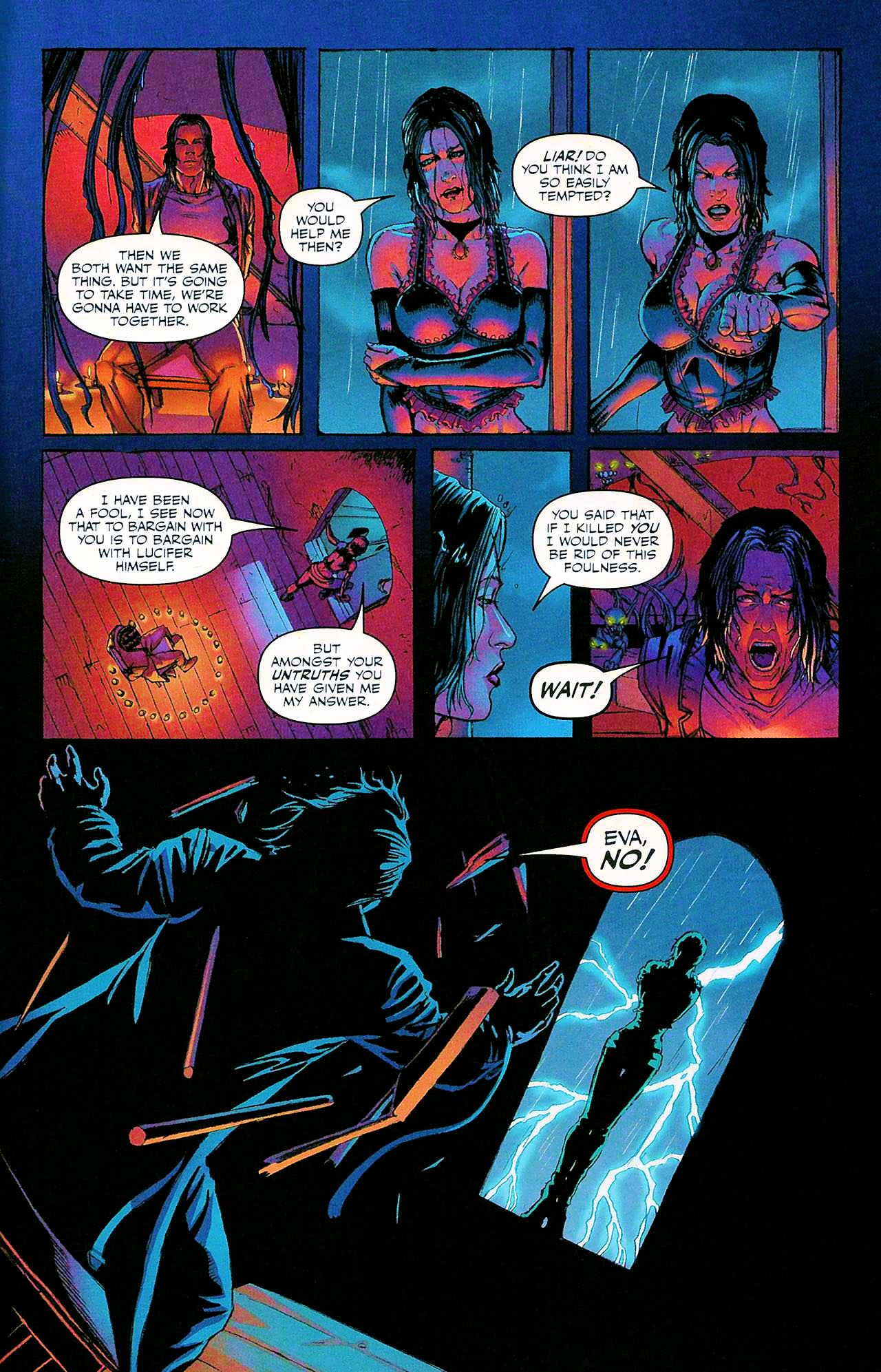 Read online The Darkness vs. Eva: Daughter of Dracula comic -  Issue #4 - 19