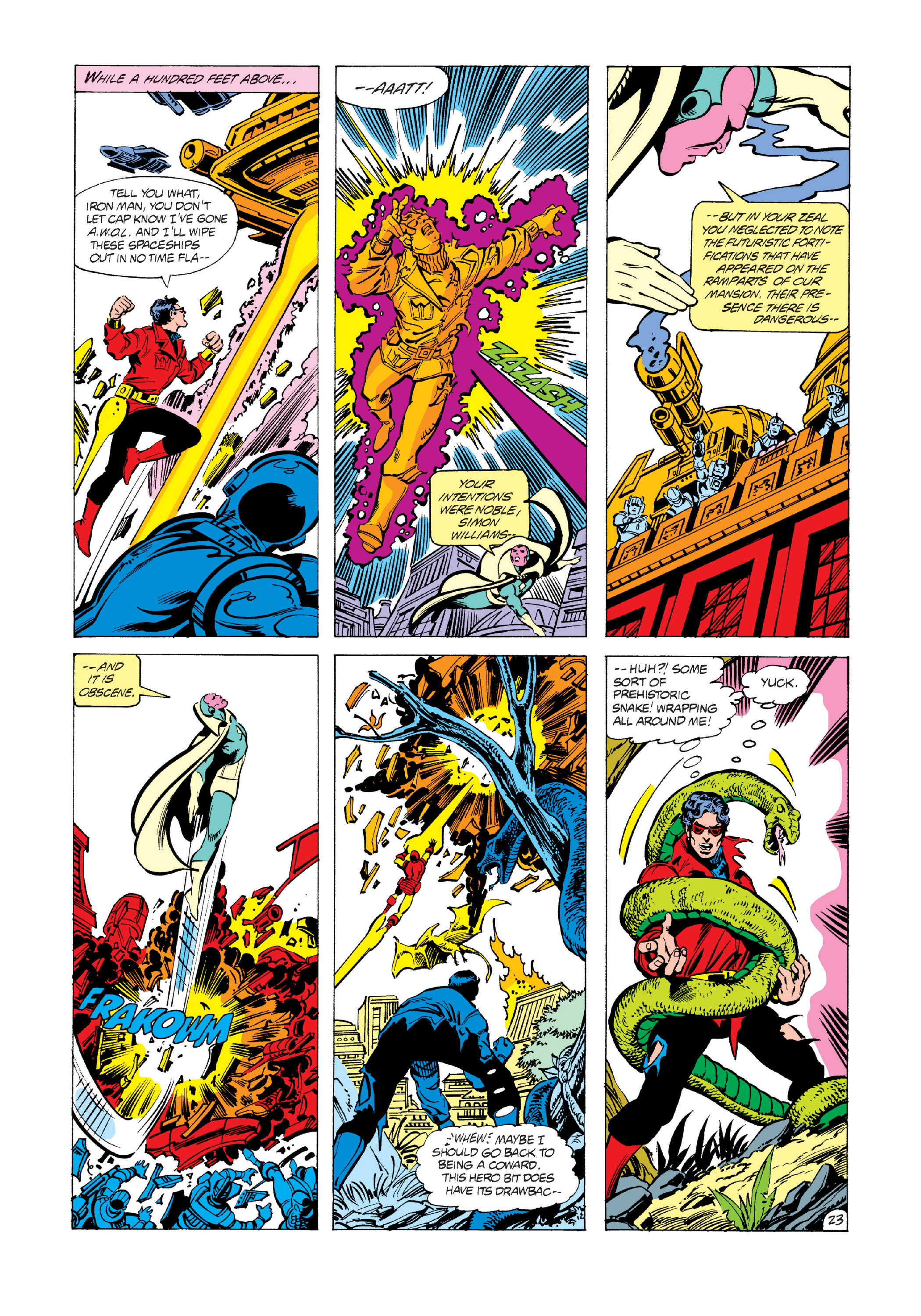 Read online Marvel Masterworks: The Avengers comic -  Issue # TPB 19 (Part 3) - 33