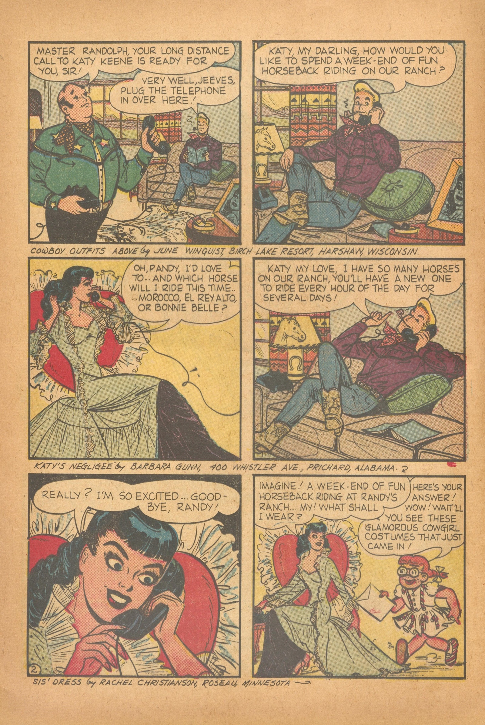 Read online Katy Keene Fashion Book comic -  Issue #17 - 10