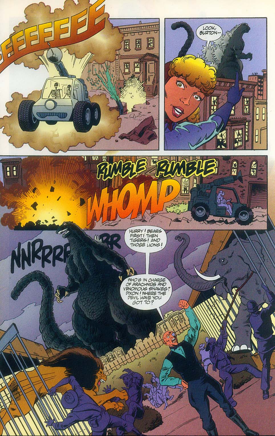 Read online Godzilla (1995) comic -  Issue #11 - 23