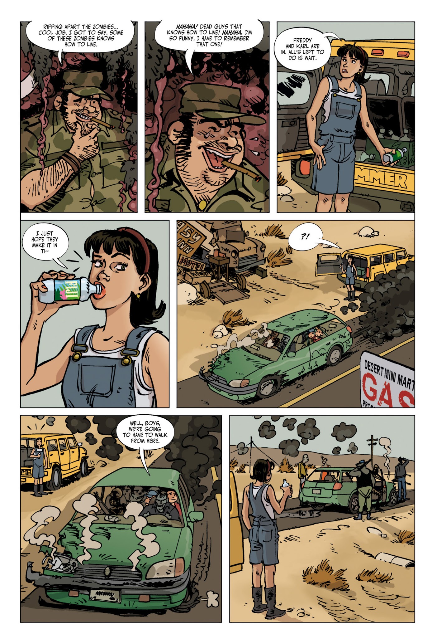 Read online The Zombies that Ate the World comic -  Issue # TPB 5 - 22