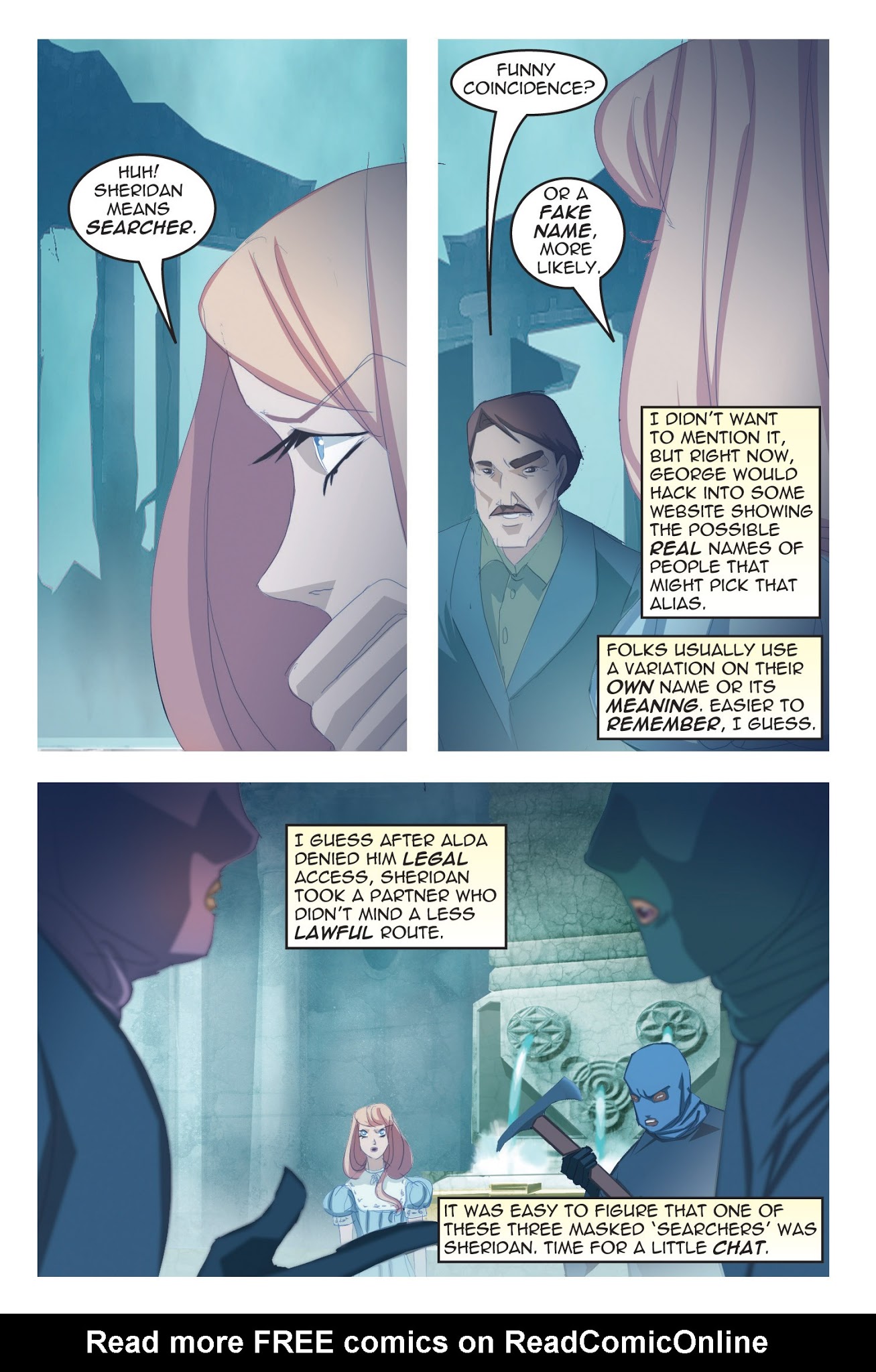 Read online Nancy Drew comic -  Issue #18 - 18