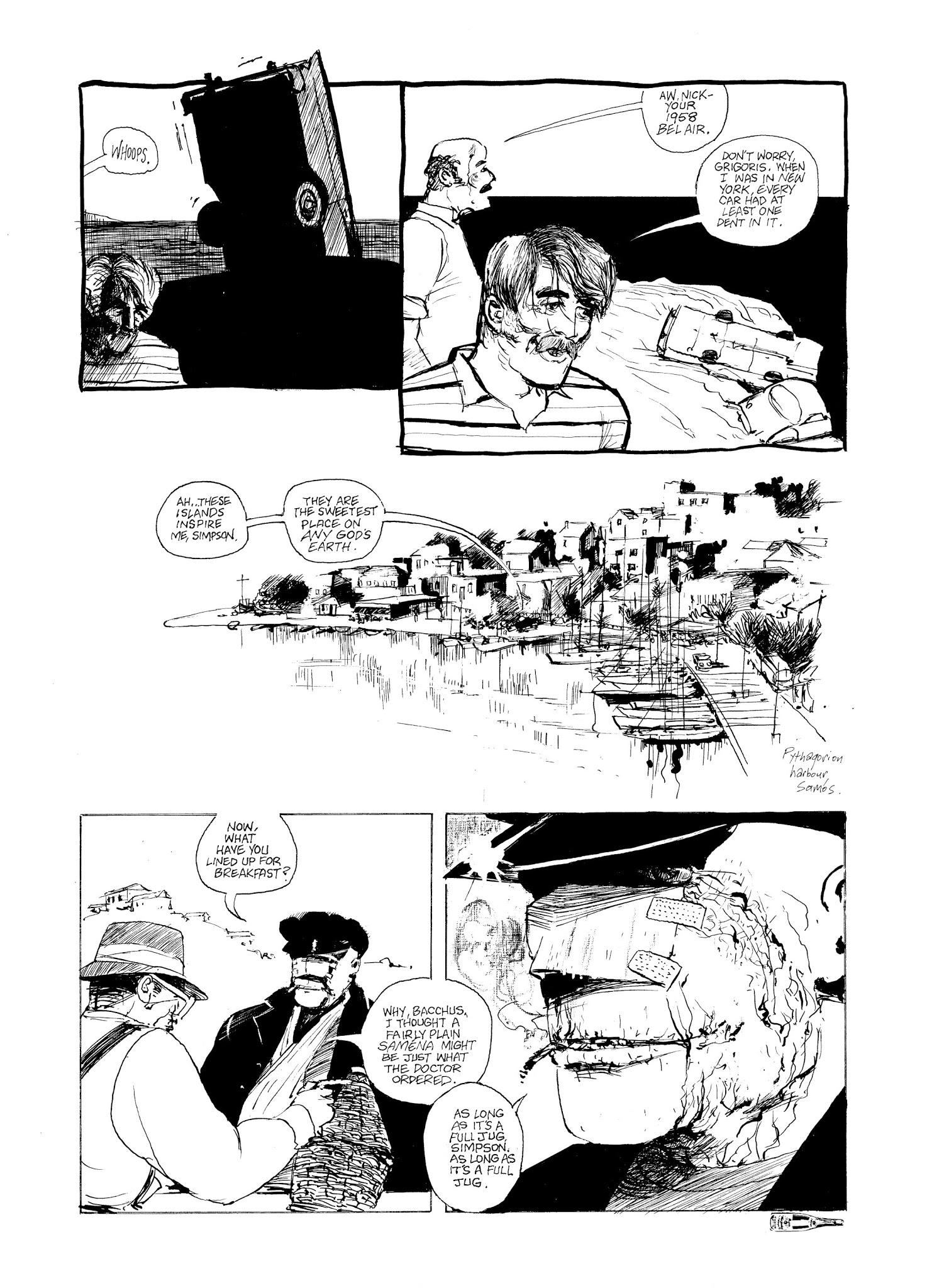 Read online Eddie Campbell's Bacchus comic -  Issue # TPB 2 - 150