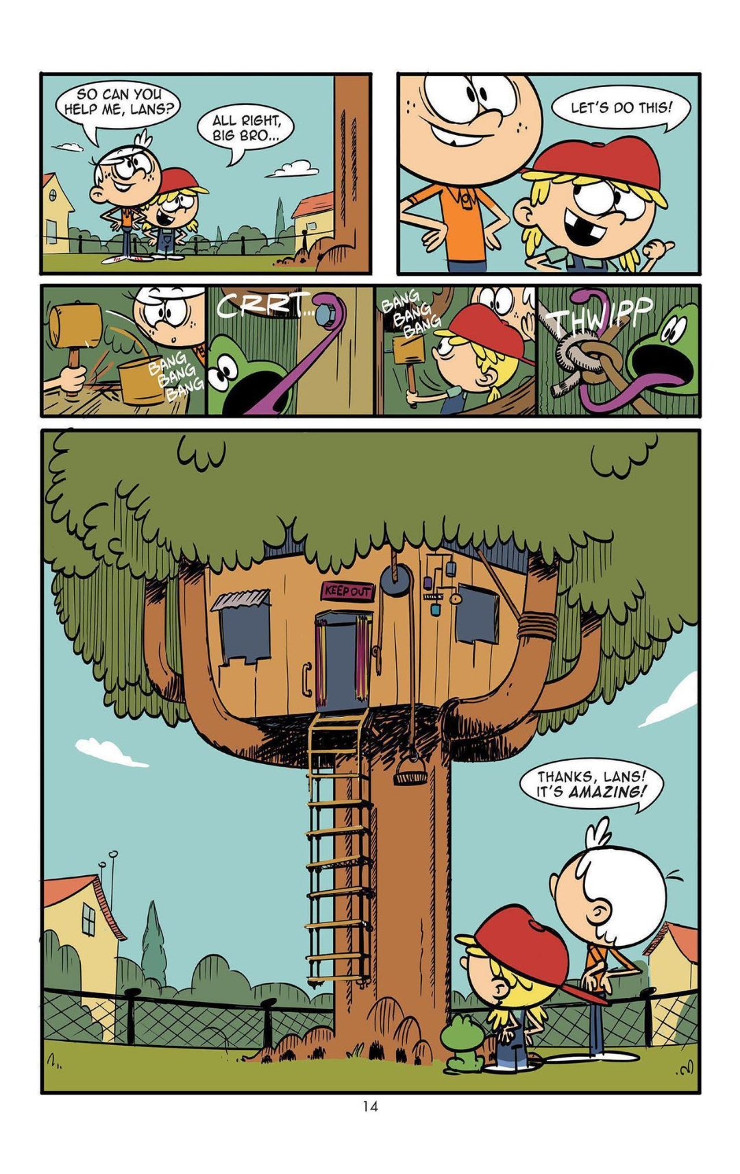 Read online The Loud House comic -  Issue #4 - 15
