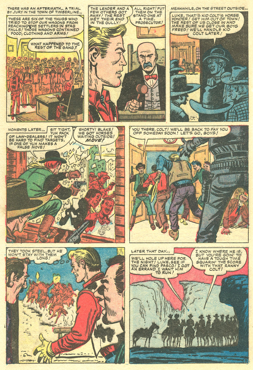 Read online Kid Colt Outlaw comic -  Issue #70 - 12