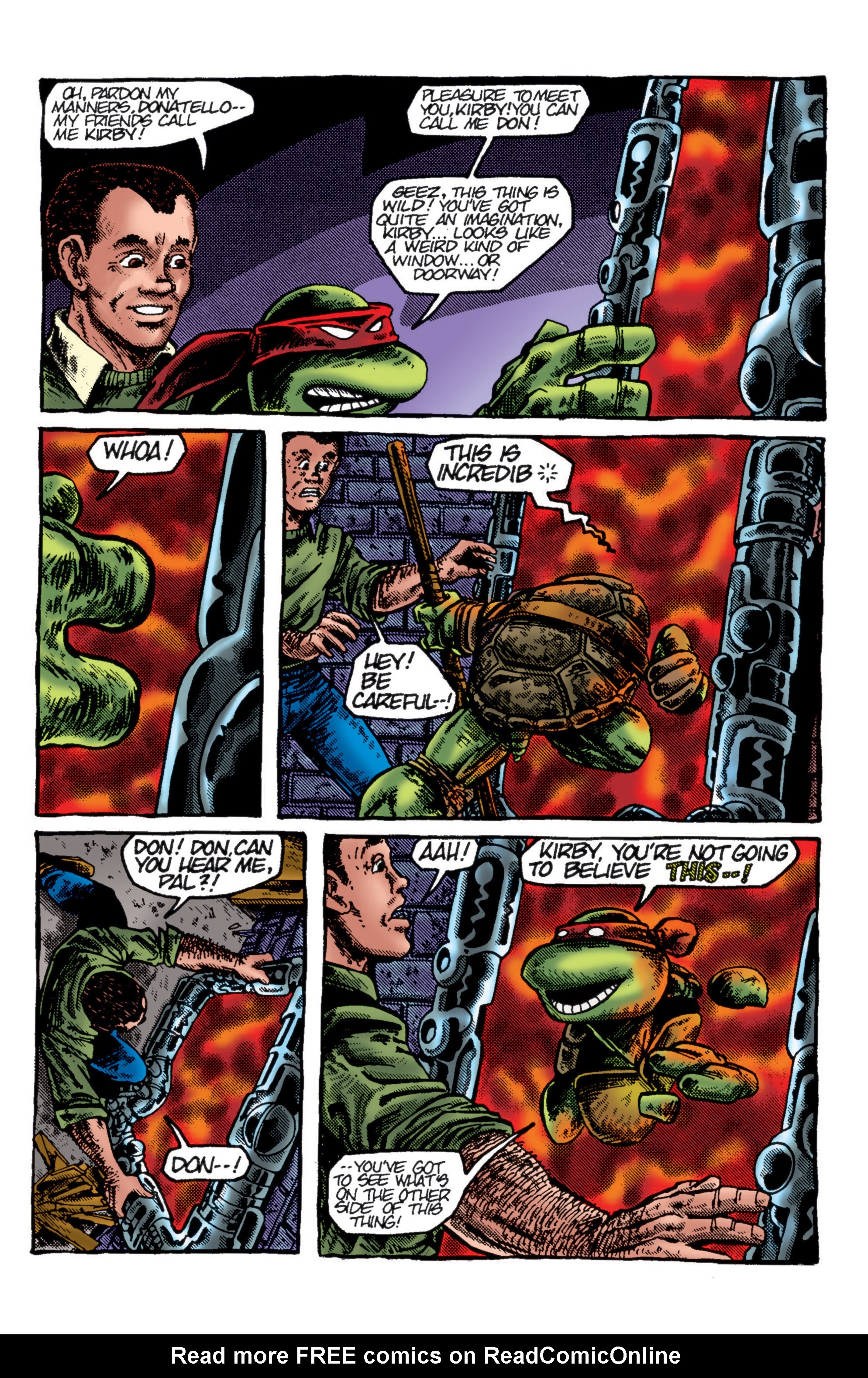 Read online Teenage Mutant Ninja Turtles Color Classics: Donatello Micro-Series comic -  Issue # Full - 12