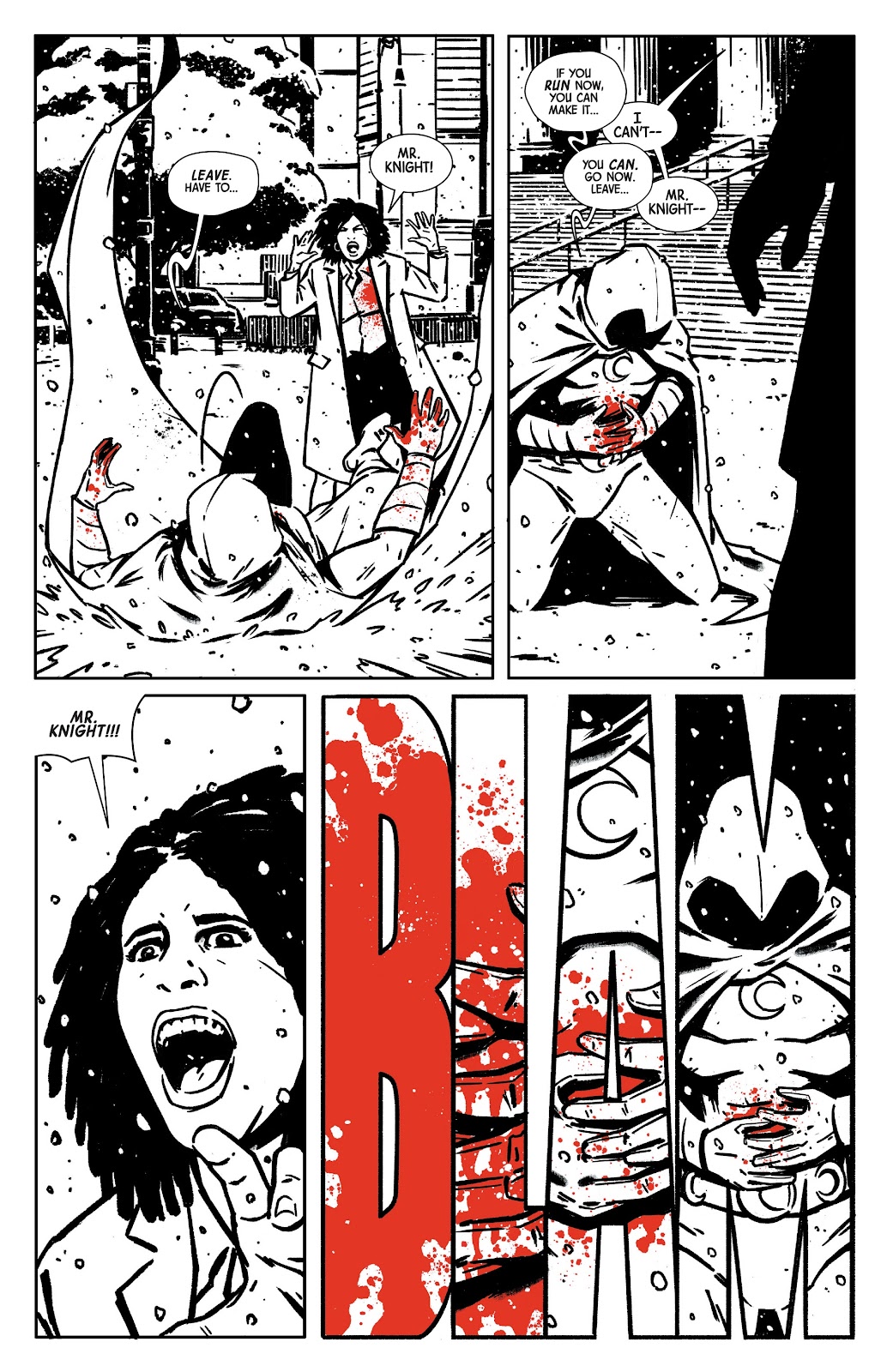 Moon Knight: Black, White & Blood issue 1 - Page 23