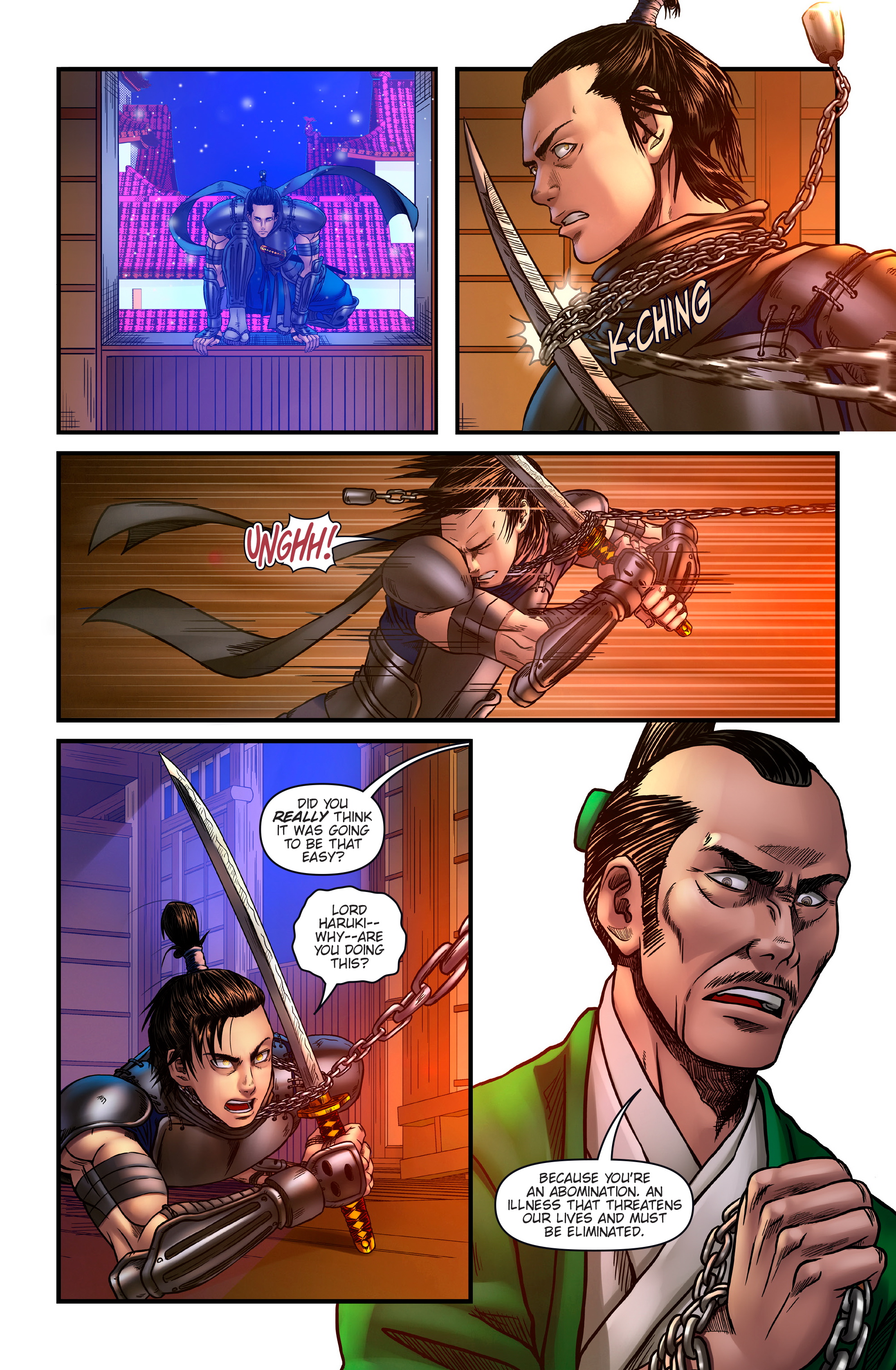 Read online Honor and Curse comic -  Issue #6 - 8