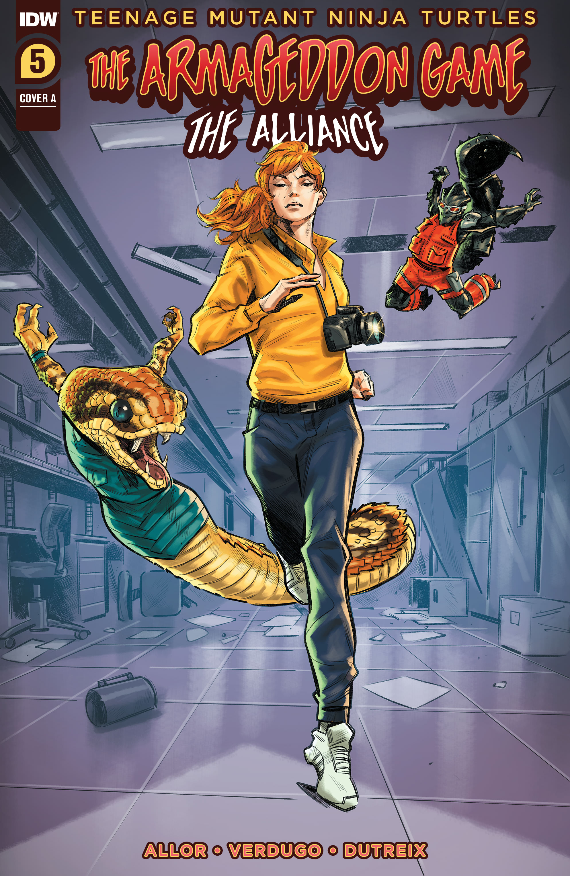 Read online Teenage Mutant Ninja Turtles: The Armageddon Game - The Alliance comic -  Issue #5 - 1