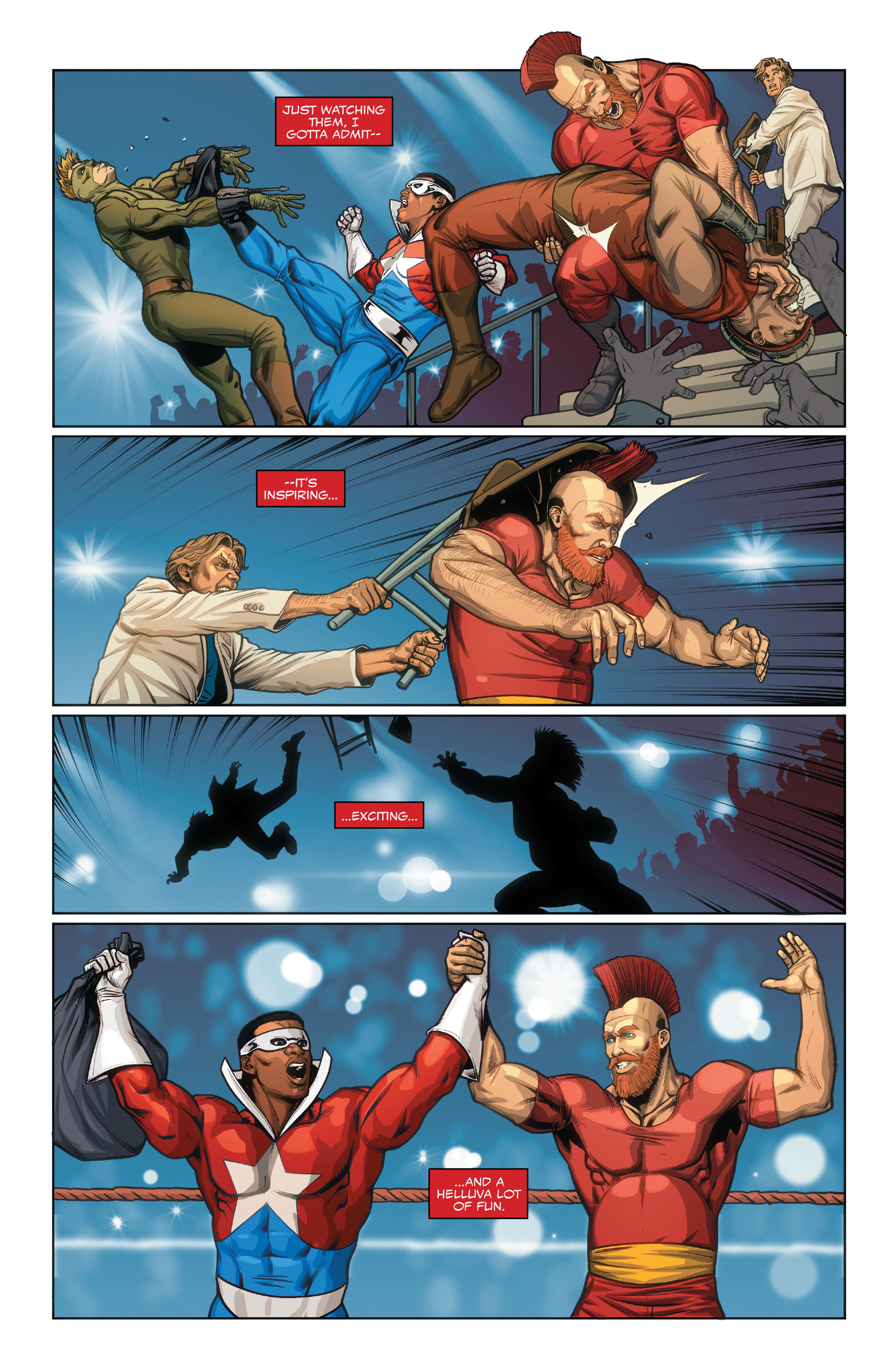 Read online Captain America: Sam Wilson comic -  Issue #15 - 18